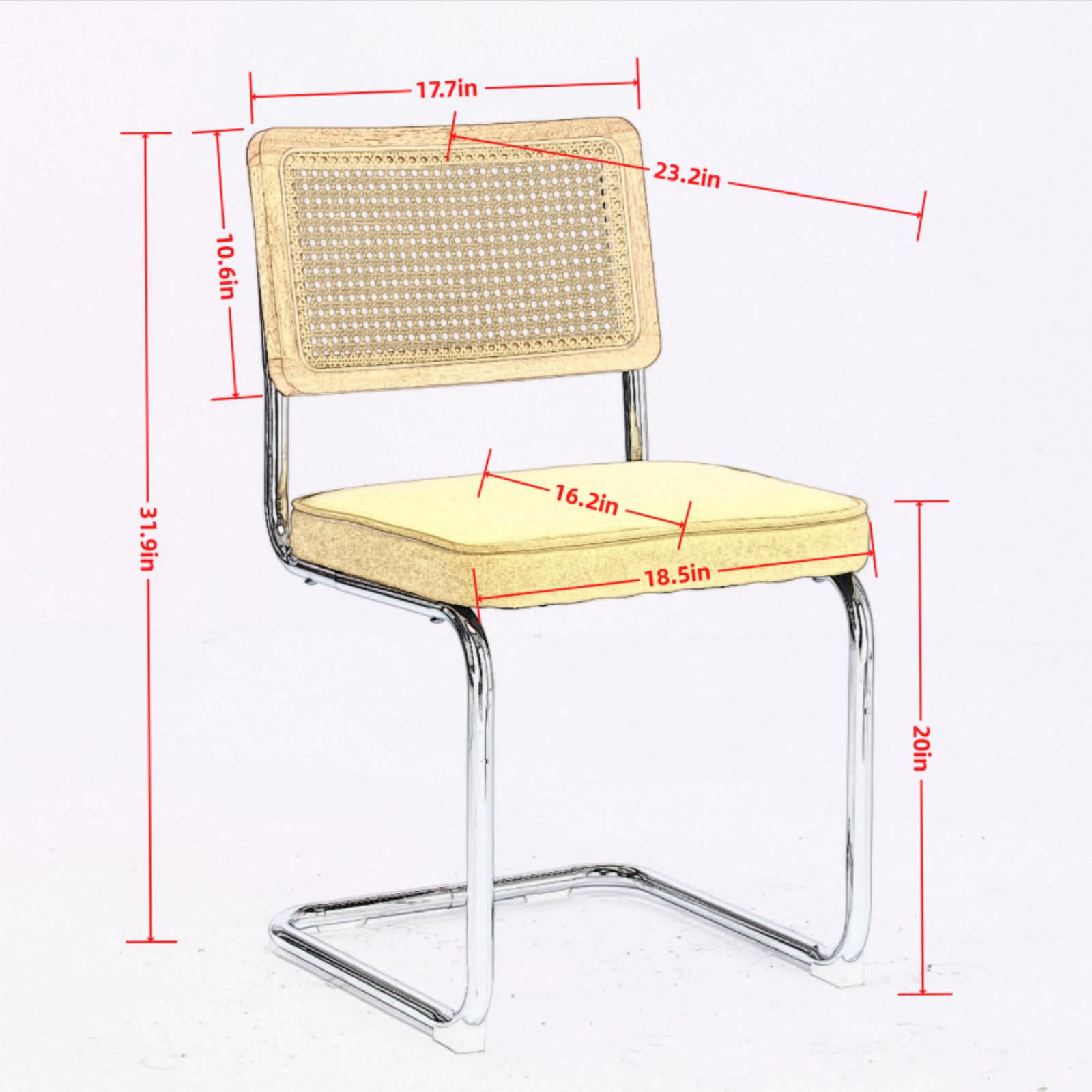 Vynxaria LESX1150-DJCY-YZ028 Dining-Chairs - View #6