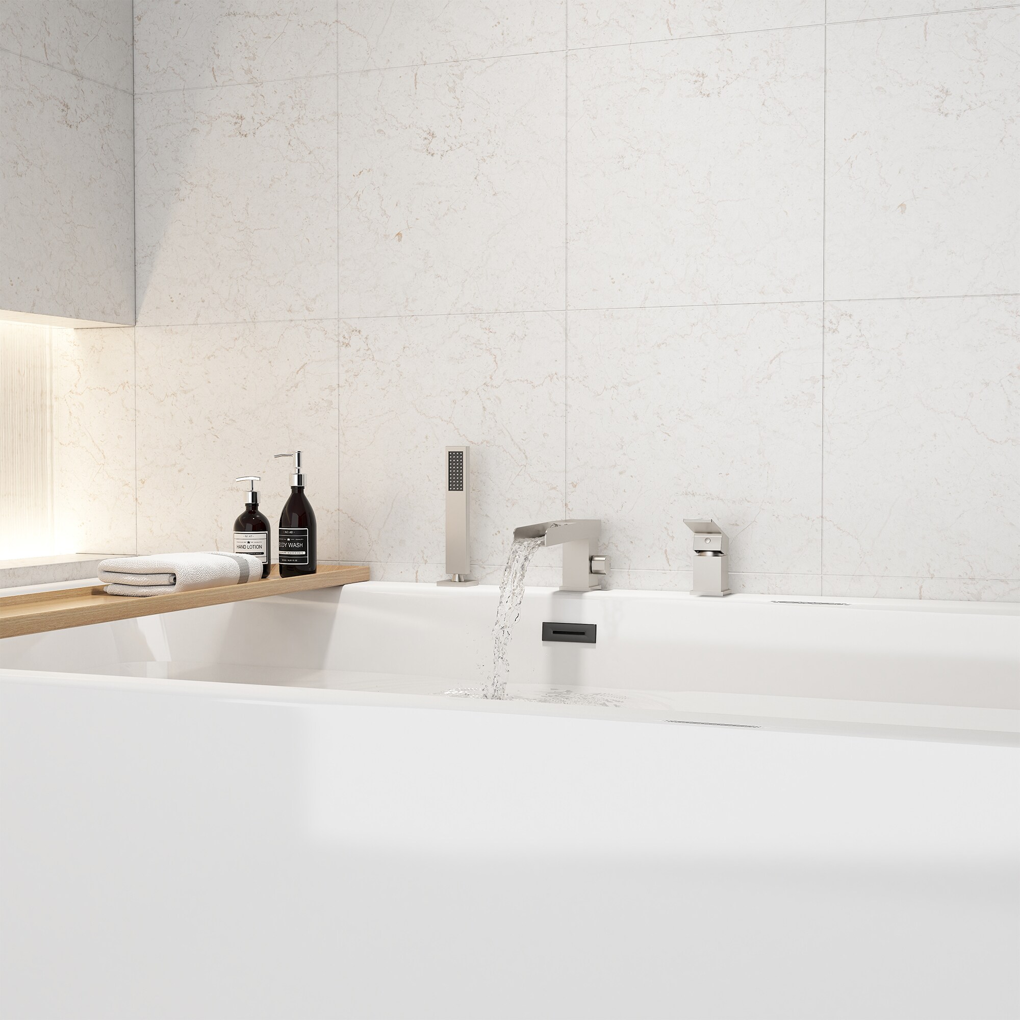 CASAINC CA-H4342-BN Roman-Tub-Faucets - View #3
