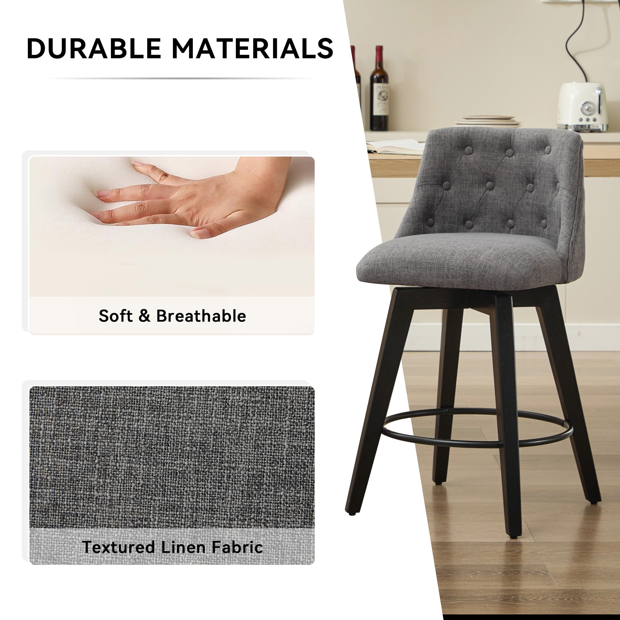 SINOFURN SYA290018BK stools - View #12