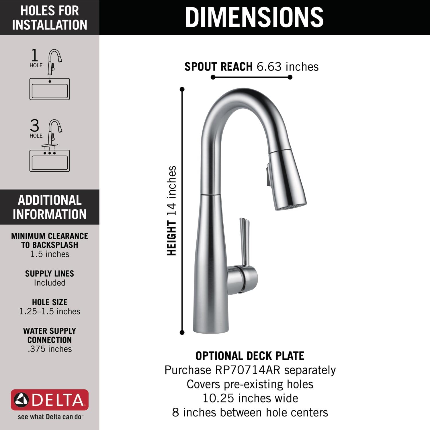 Delta 9913-DST Kitchen-Faucets - View #4