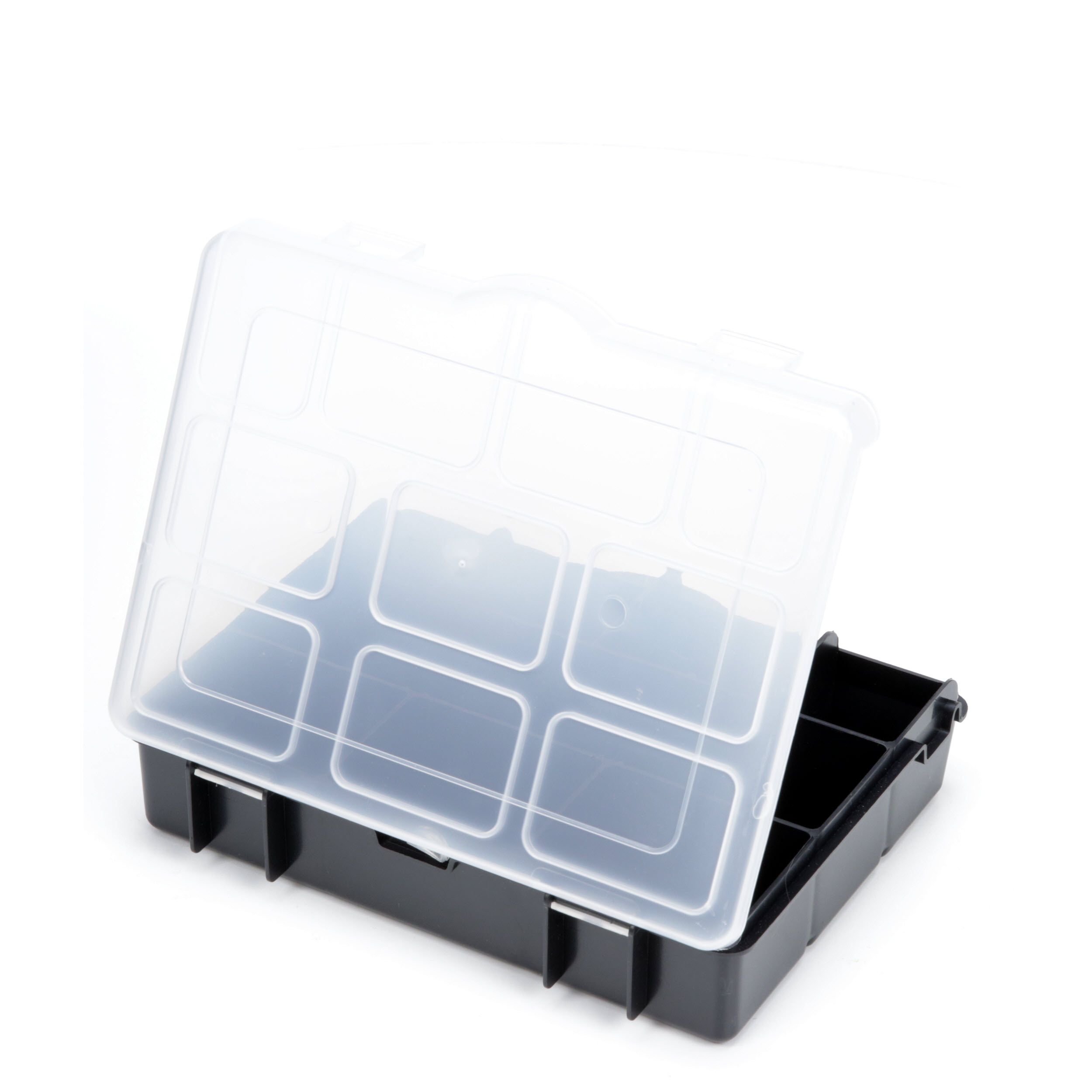 COMMANDER 10-Compartment Plastic Small Parts Organizer