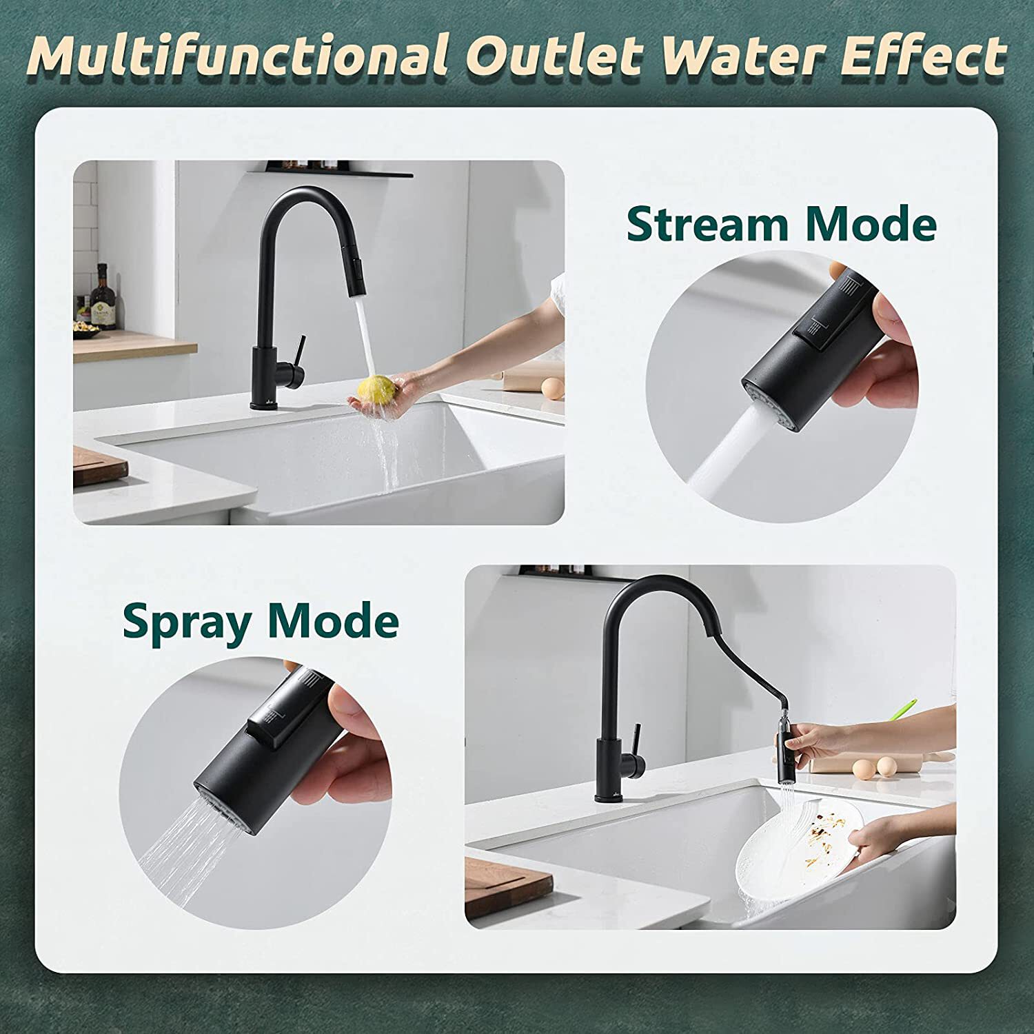 APPASO APS209MB Kitchen-Faucets - View #4