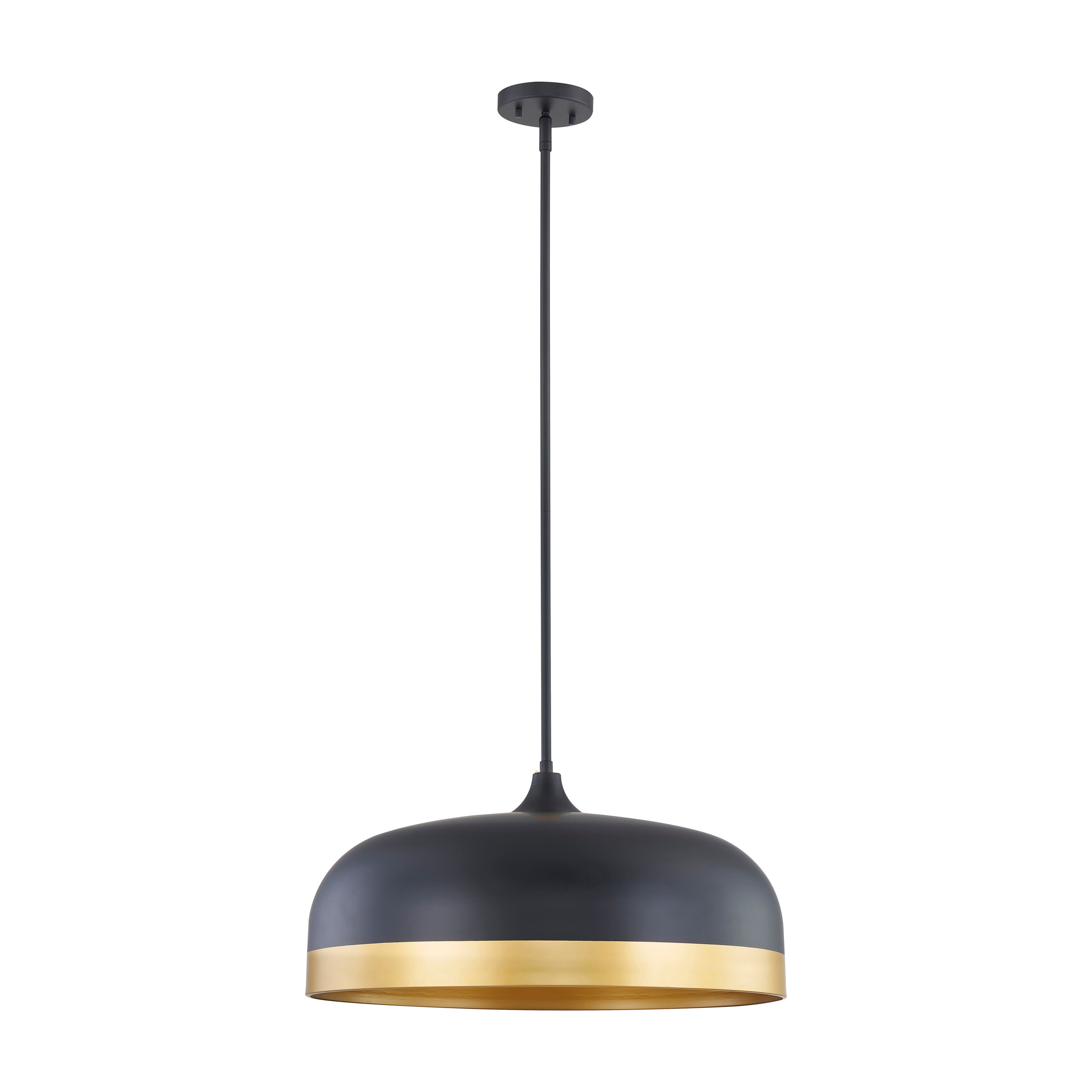 Millennium Lighting 99602-MB Amarra 4 -Light Matte Black Modern/contemporary Dome Large Hanging Pendant light