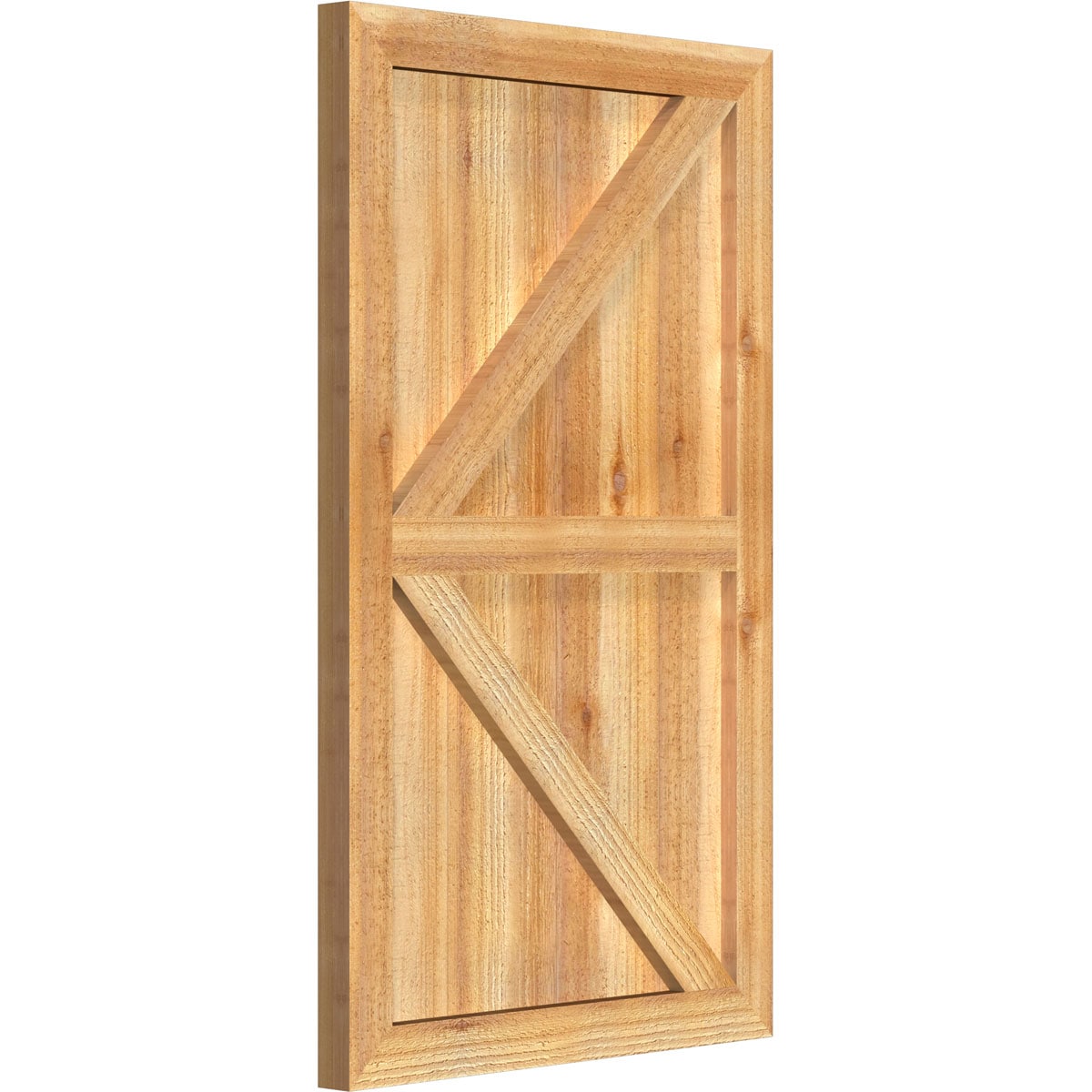 Ekena Millwork RBF06Z21X036RWR Exterior-Shutters - View #2