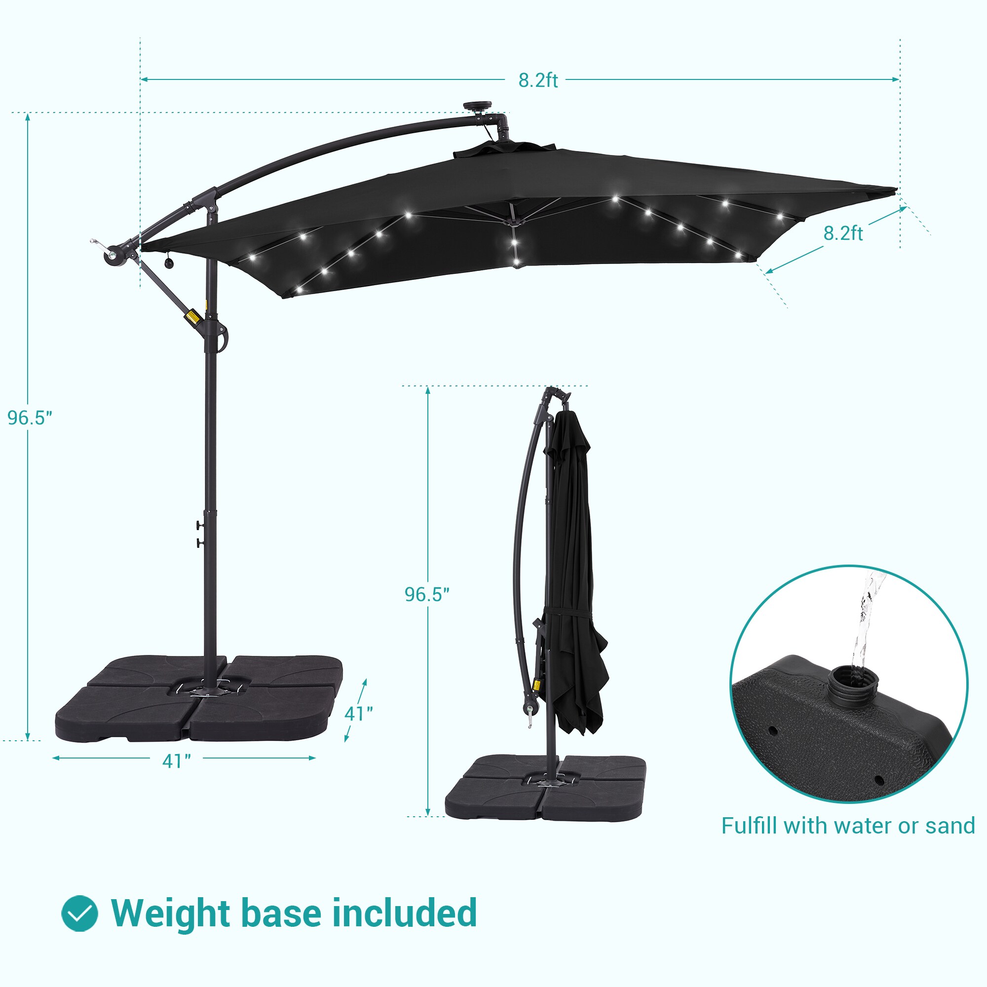 ACEGOSES LW-65BK Umbrellas-2 - View #2