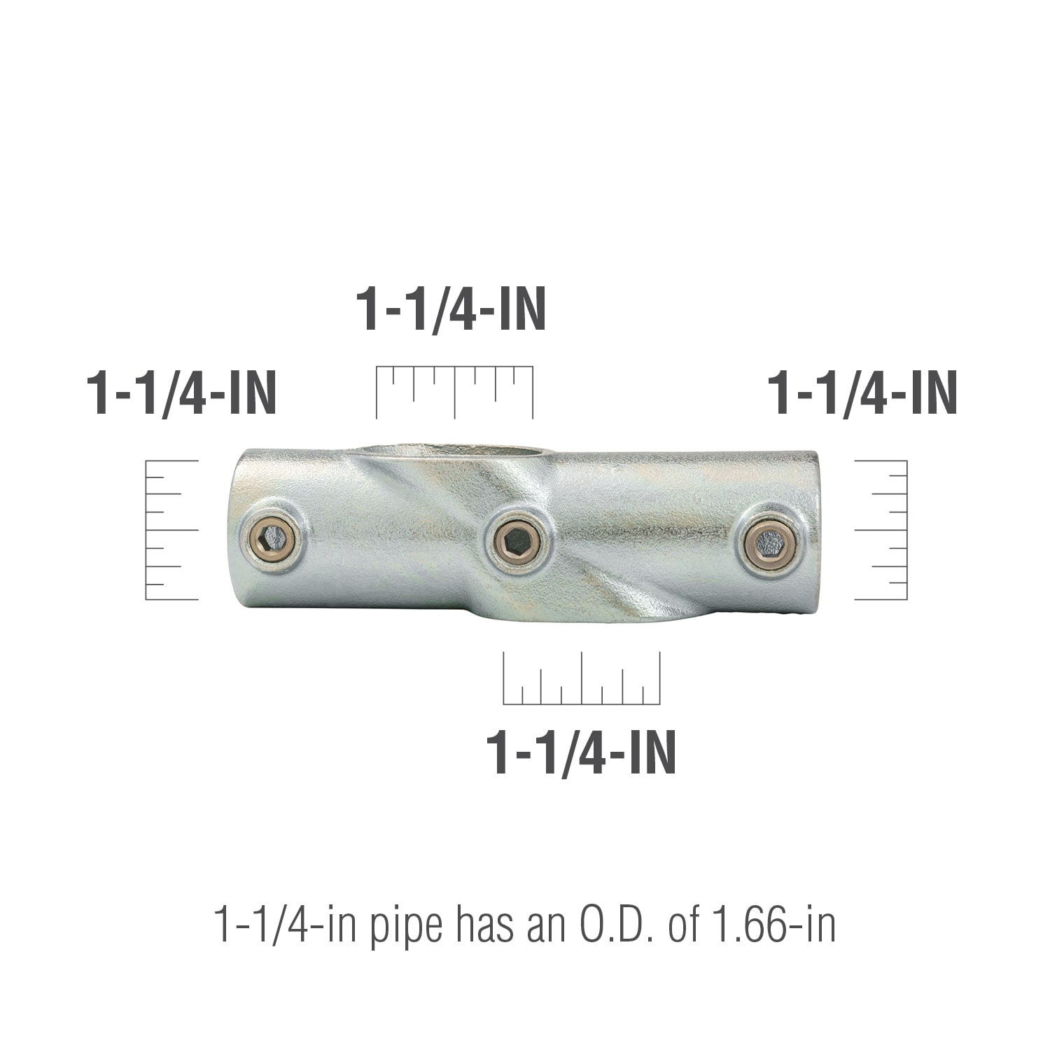 SteelTek 673-006HC Structural-Pipe-Fittings - View #4