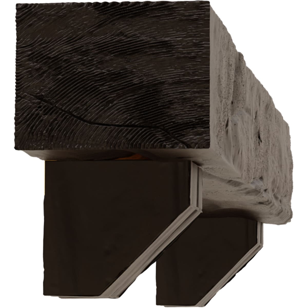 Ekena Millwork MANURW06X06X36ASNM Mantel-Shelves - View #4
