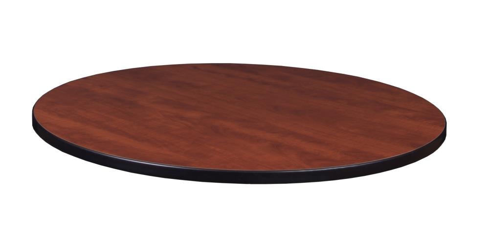 36-inch Cherry/Maple Regency Round Standard Table Top