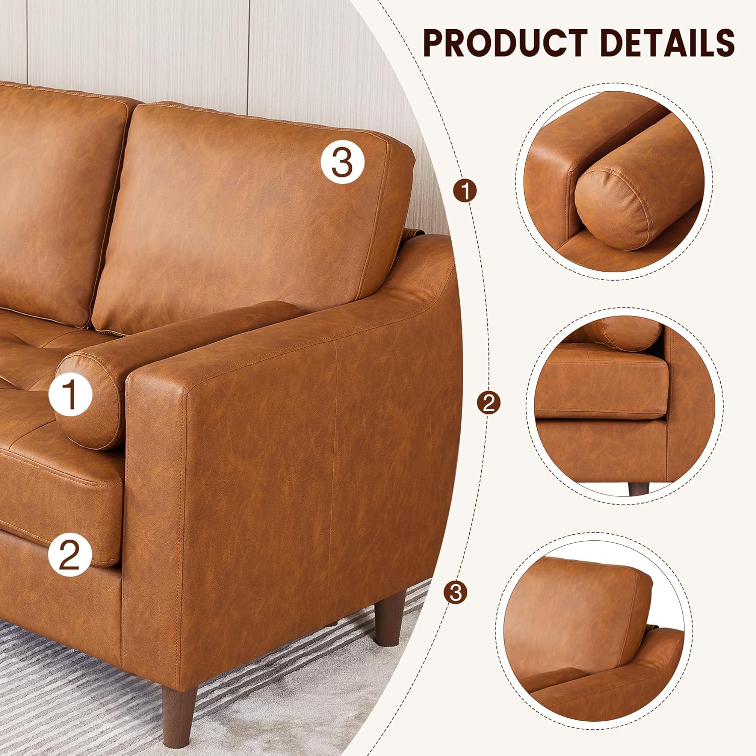 Der Rose PHO_16HTPRDY Sofas-Loveseats - View #7
