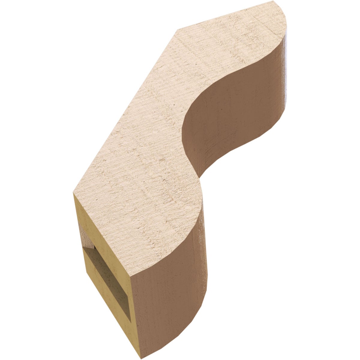 Ekena Millwork BRCUR03X10X10CARRCPR braces - View #7