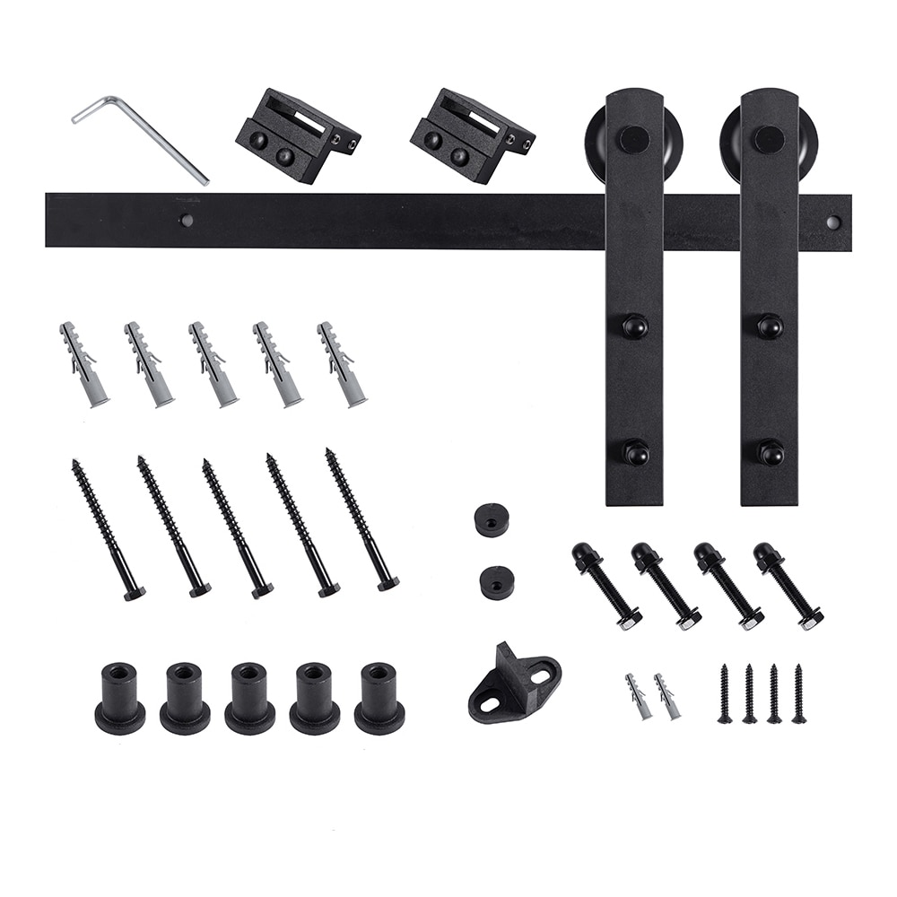 RELIABILT 0.79-in Matte Black Steel Gate Hook and Eye in the Hooks  department at