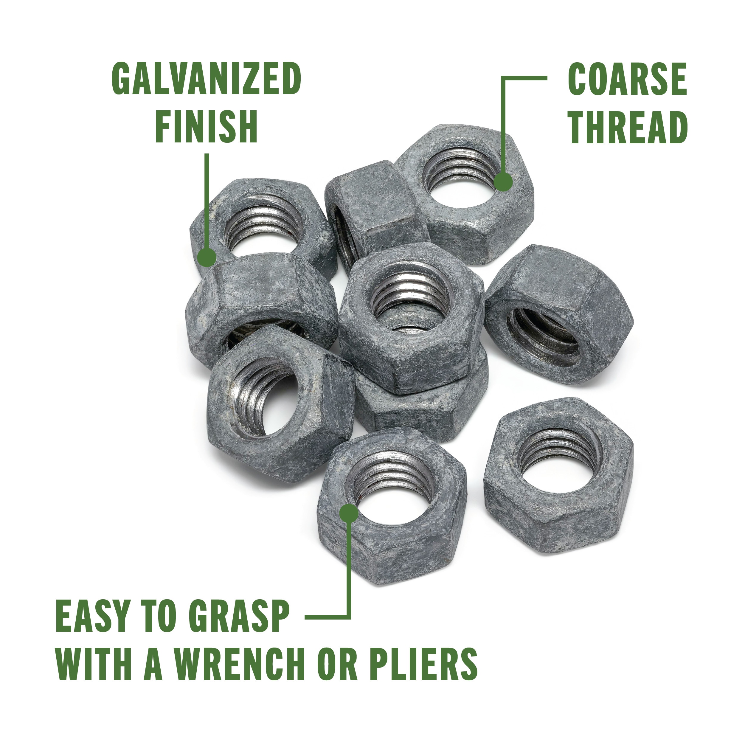 Project Pak 492019 Metric-Hex-Nuts - View #3