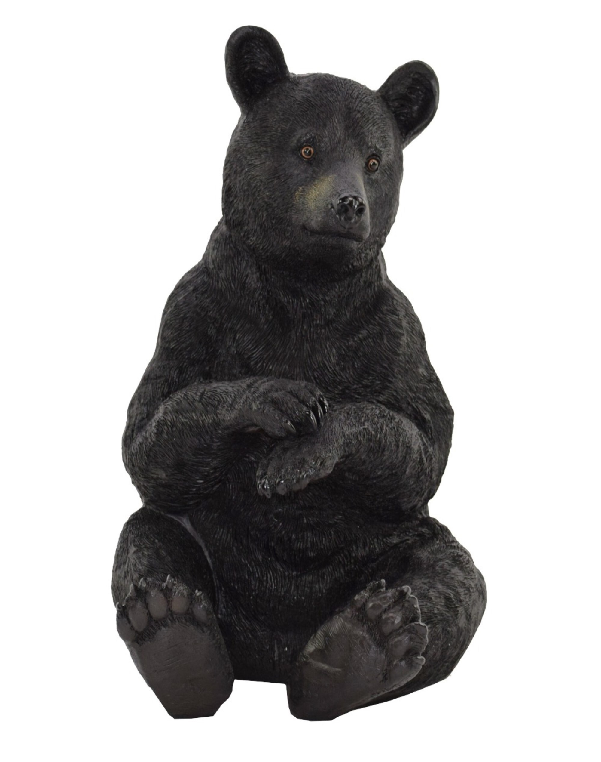 Black Bear Welcome Statue