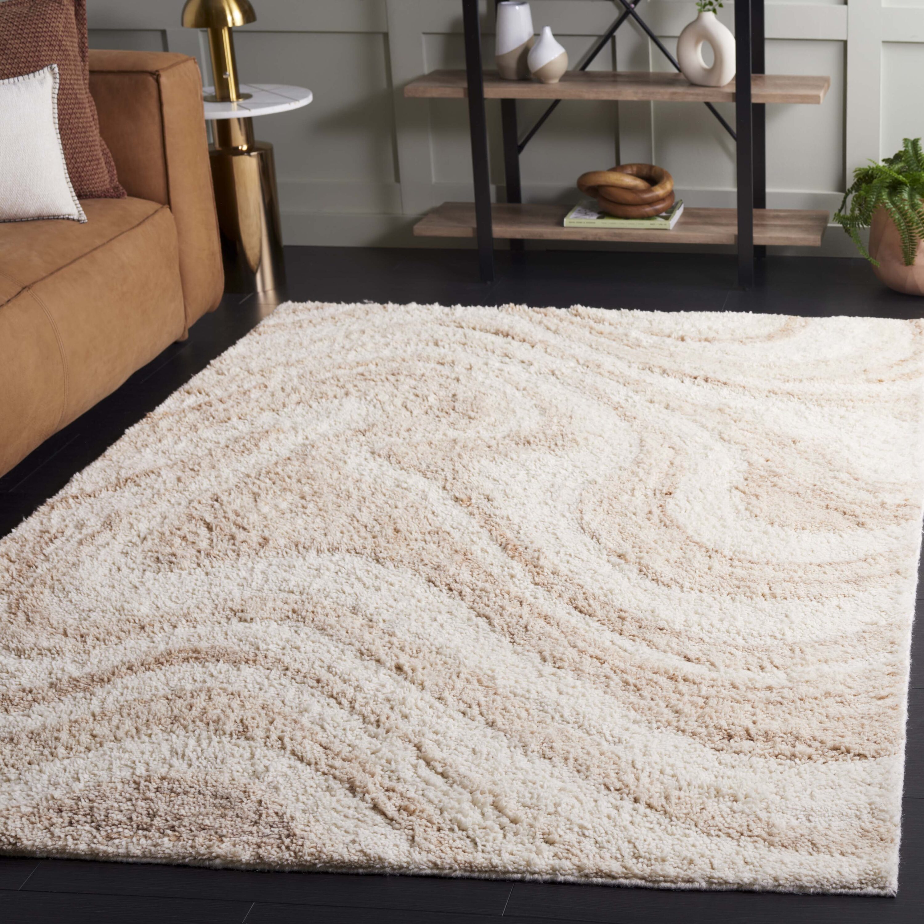  Vermont 227 Ivory/Beige Modern 5ft x 8ft Medium Rectangle Rug