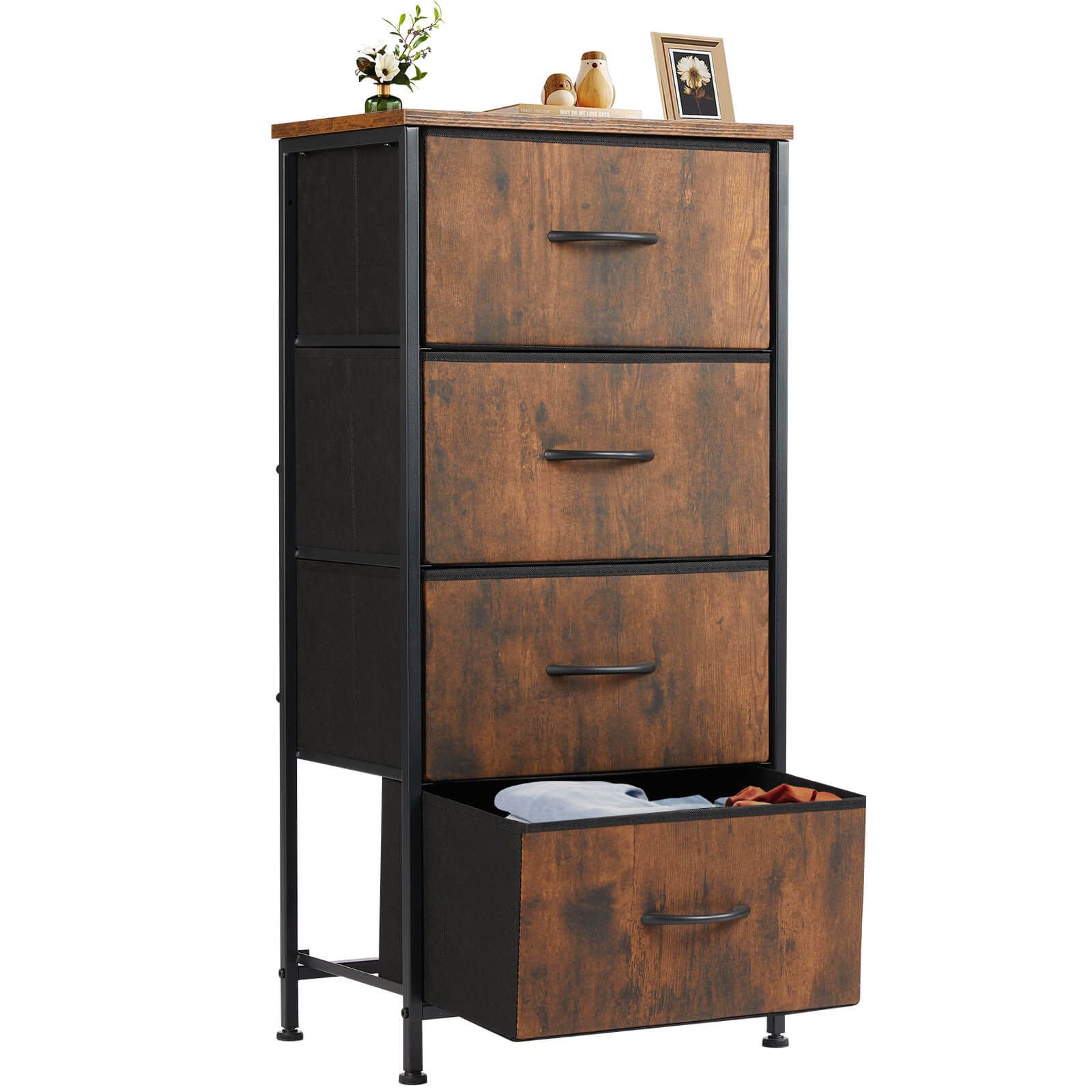 Maocao Hoom SM-C-048NY Brown 4 -Drawer Standard dresser
