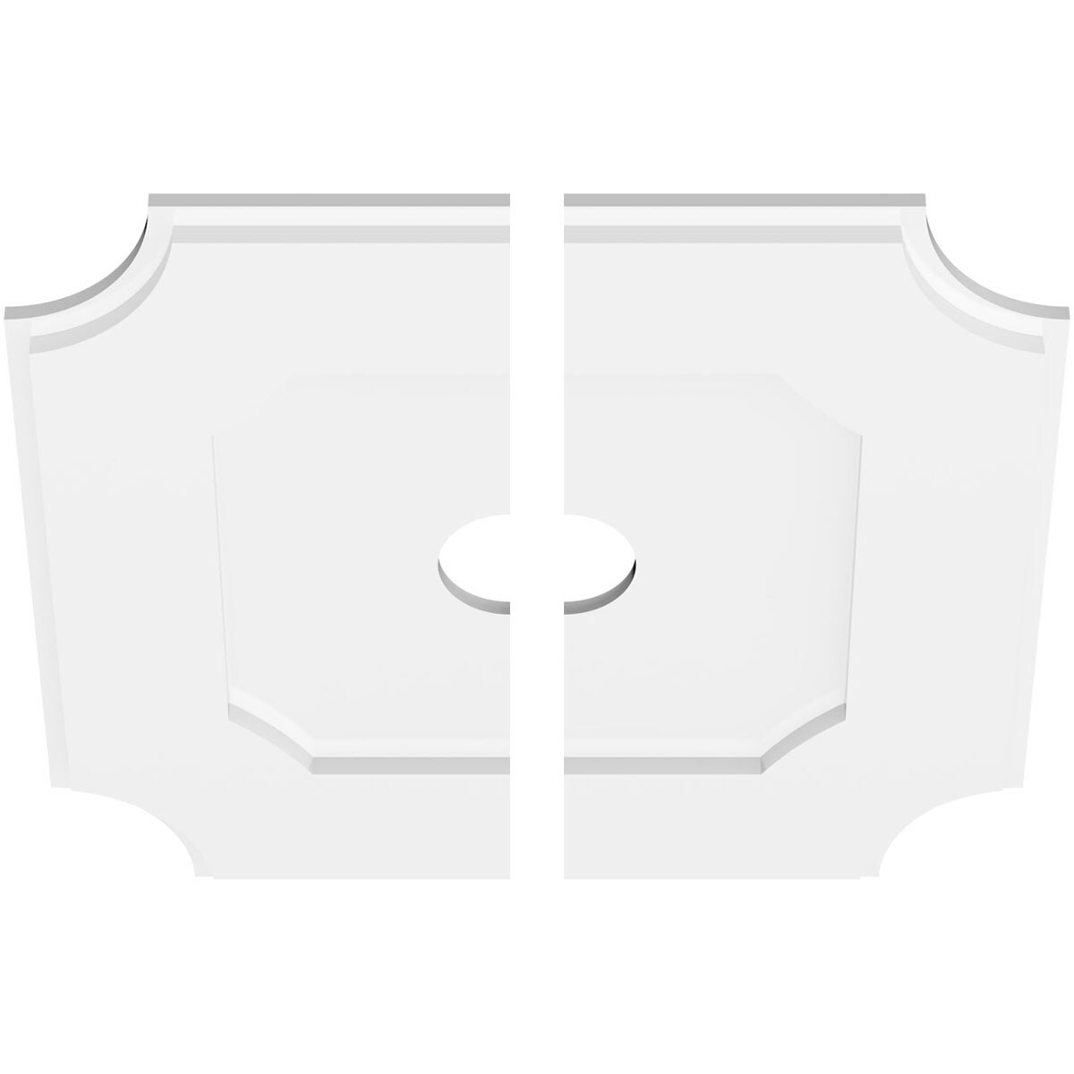 Ekena Millwork CMP20LE2-03000 Ceiling-Medallions - View #2