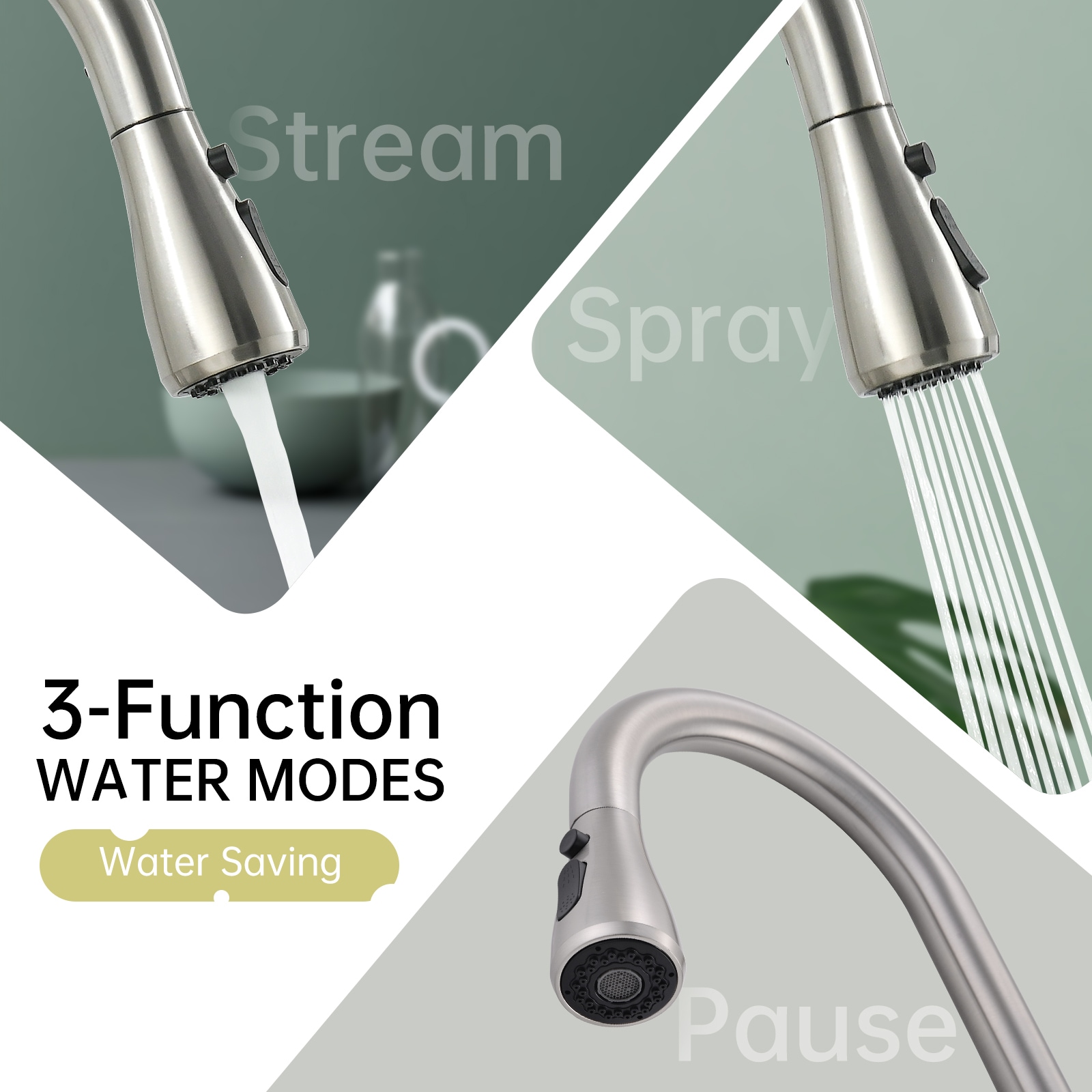 APPASO APS327BN Kitchen-Faucets - View #4