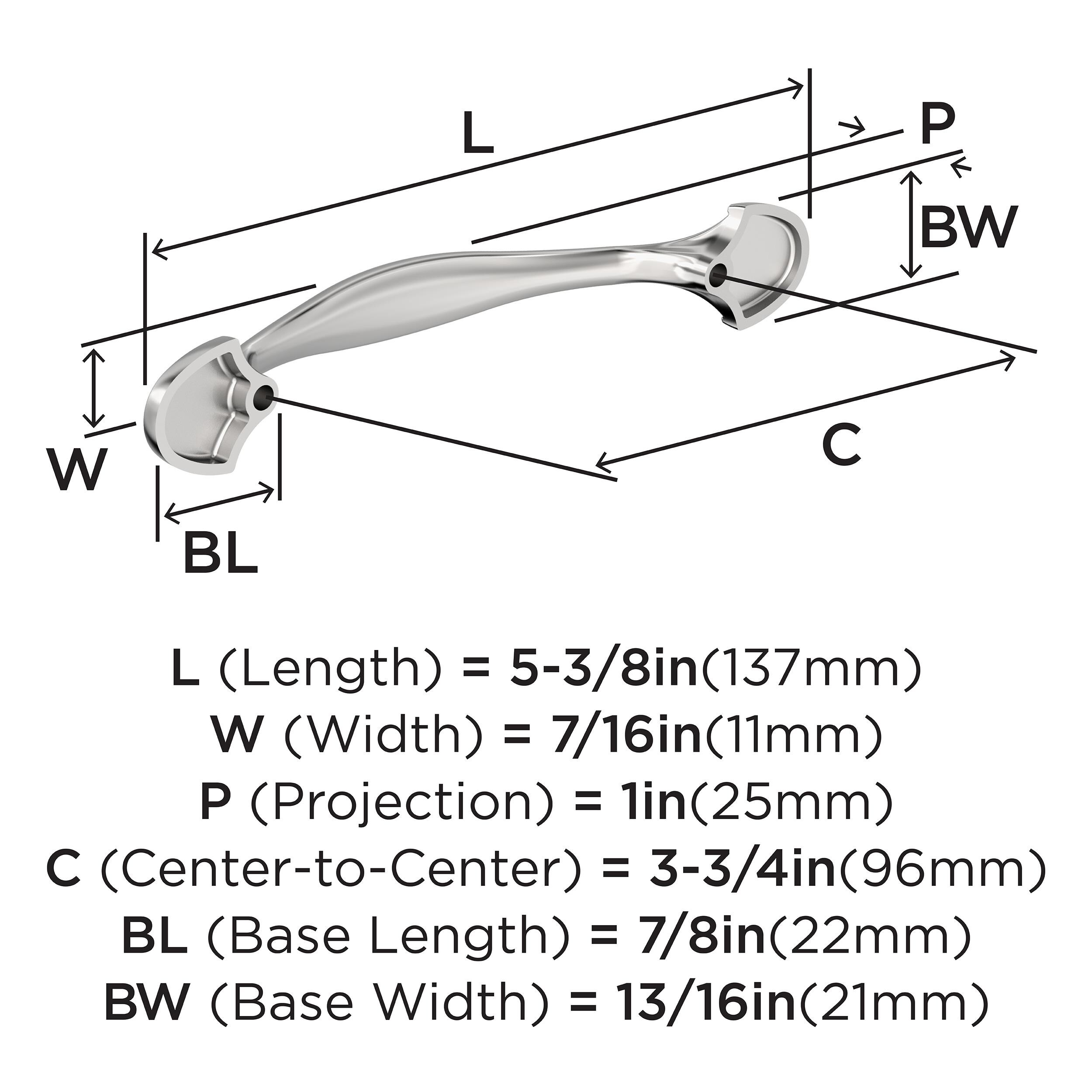 Amerock 10VMP3722026 Cabinet-Pulls - View #4