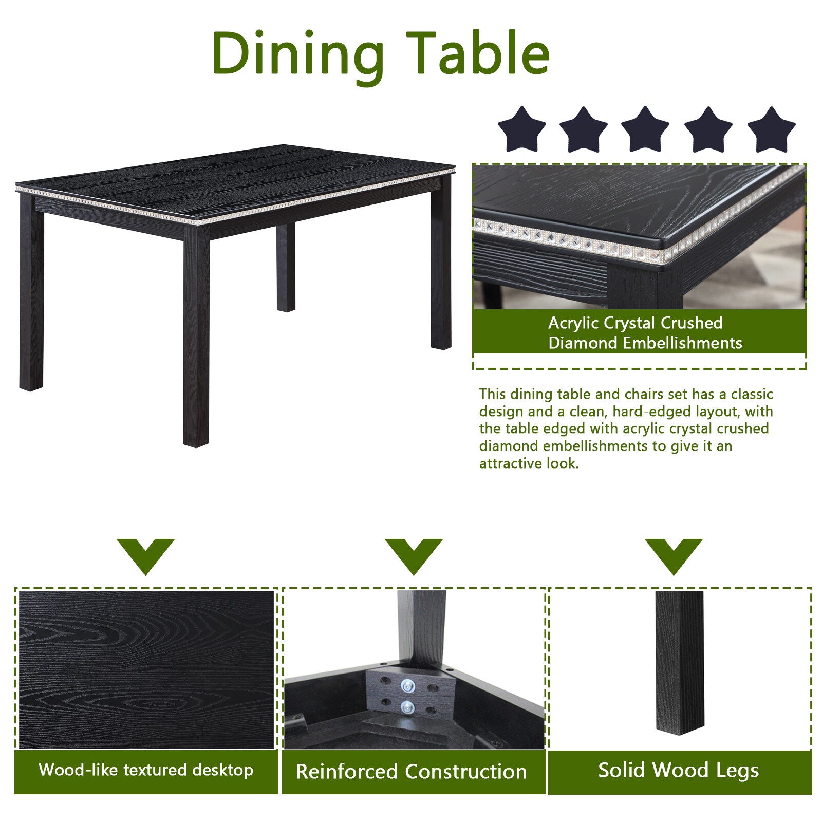 Siavonce XHS00044 Dining-Sets - View #3