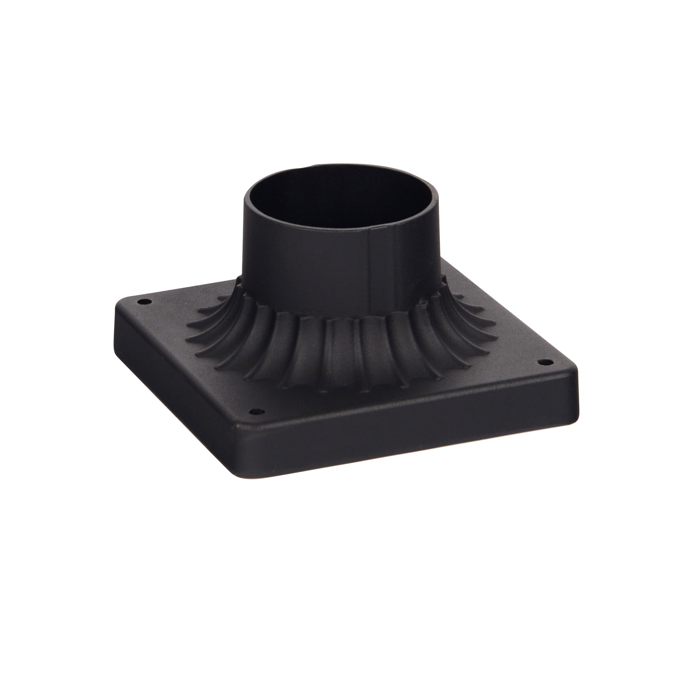 Project Source 3.5-in Black Traditional Outdoor Pier Mount in the Post ...