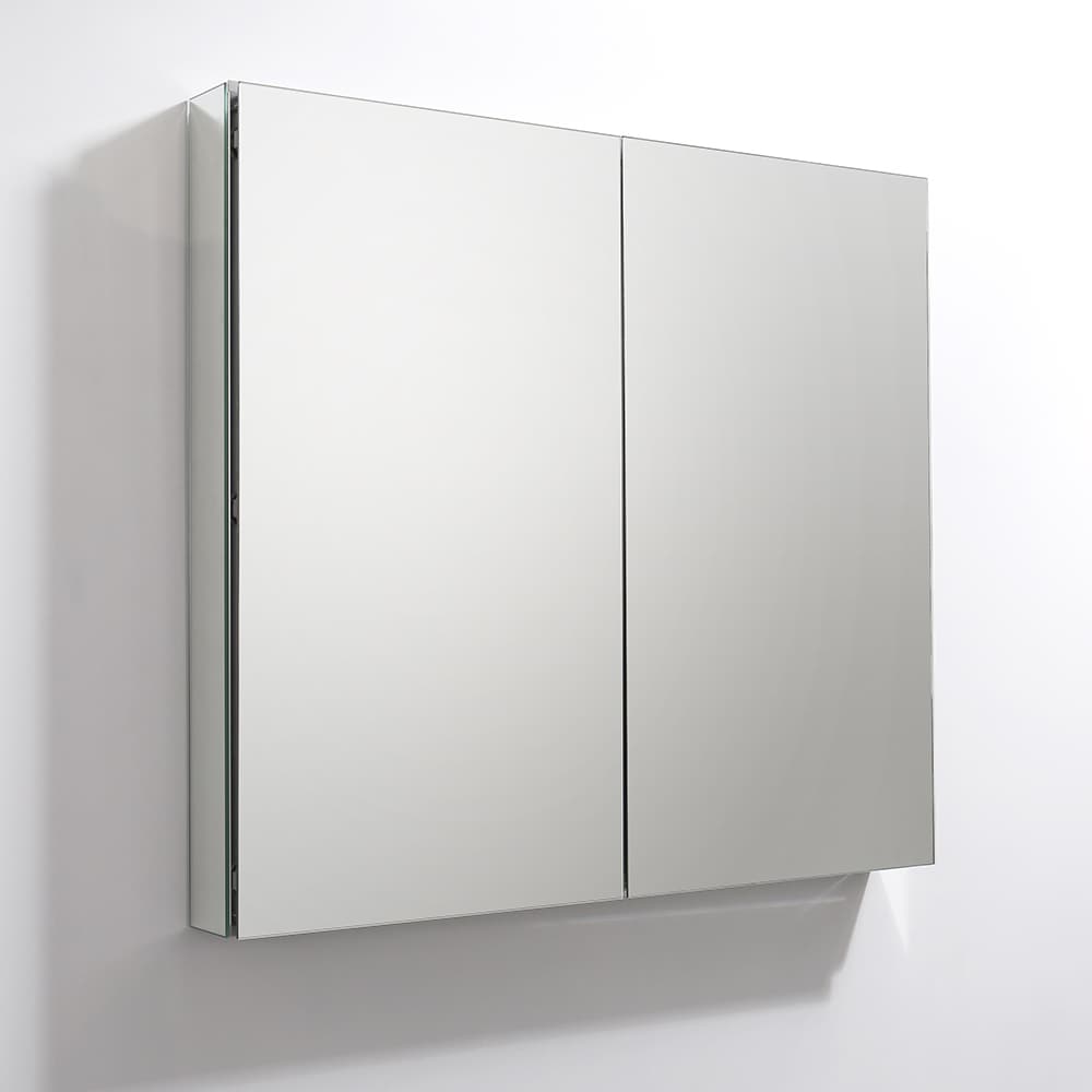 Modern Frameless Rectangular Bathroom Medicine Cabinet with Mirrors