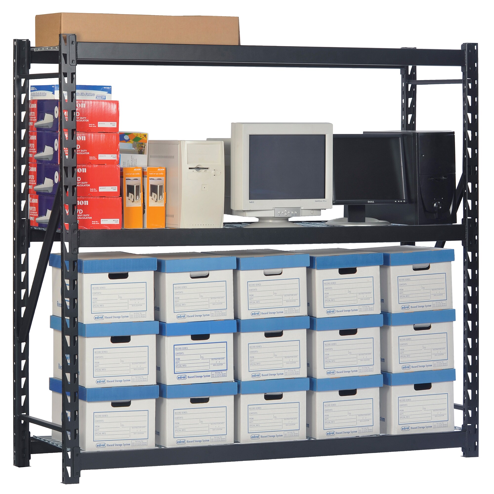 Masterforce® 77W x 72H x 24D 4-Tier Rack at Menards®