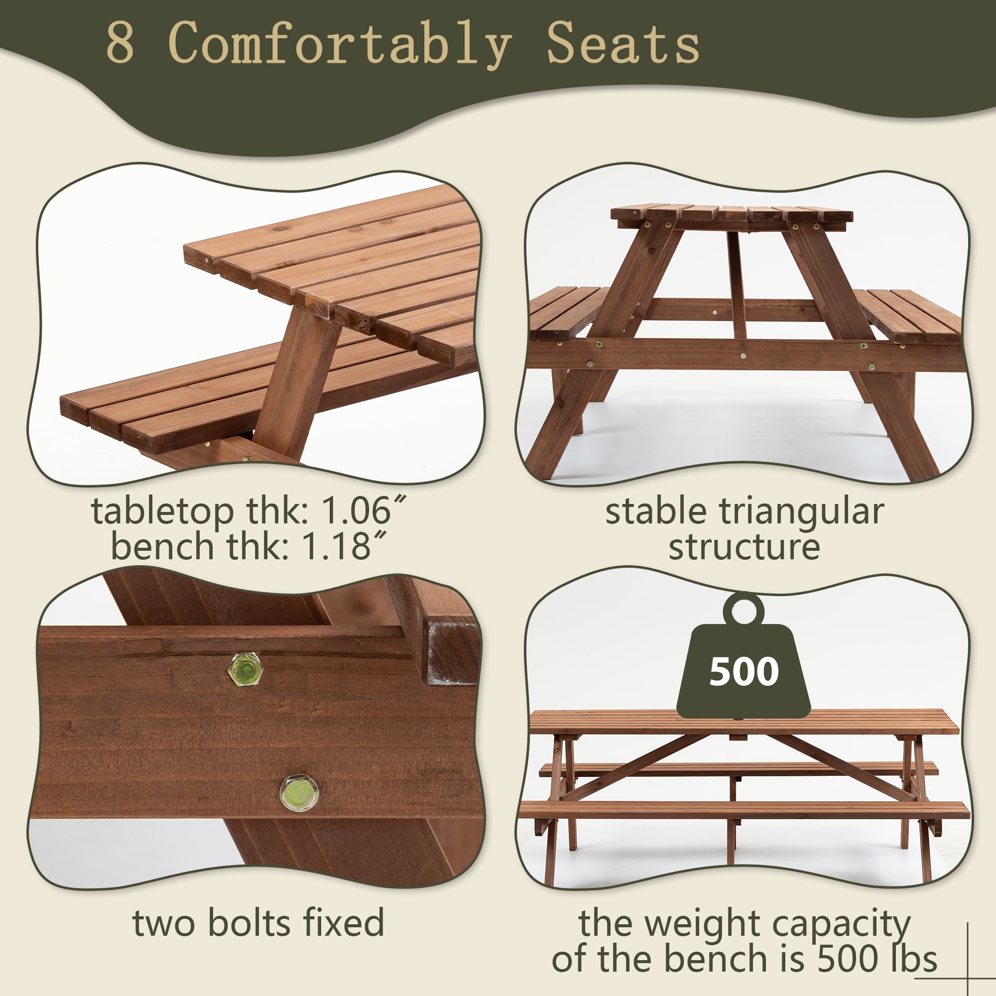 LOVMOR SF-W-W1422P196395 Patio-Dining-Sets - View #8