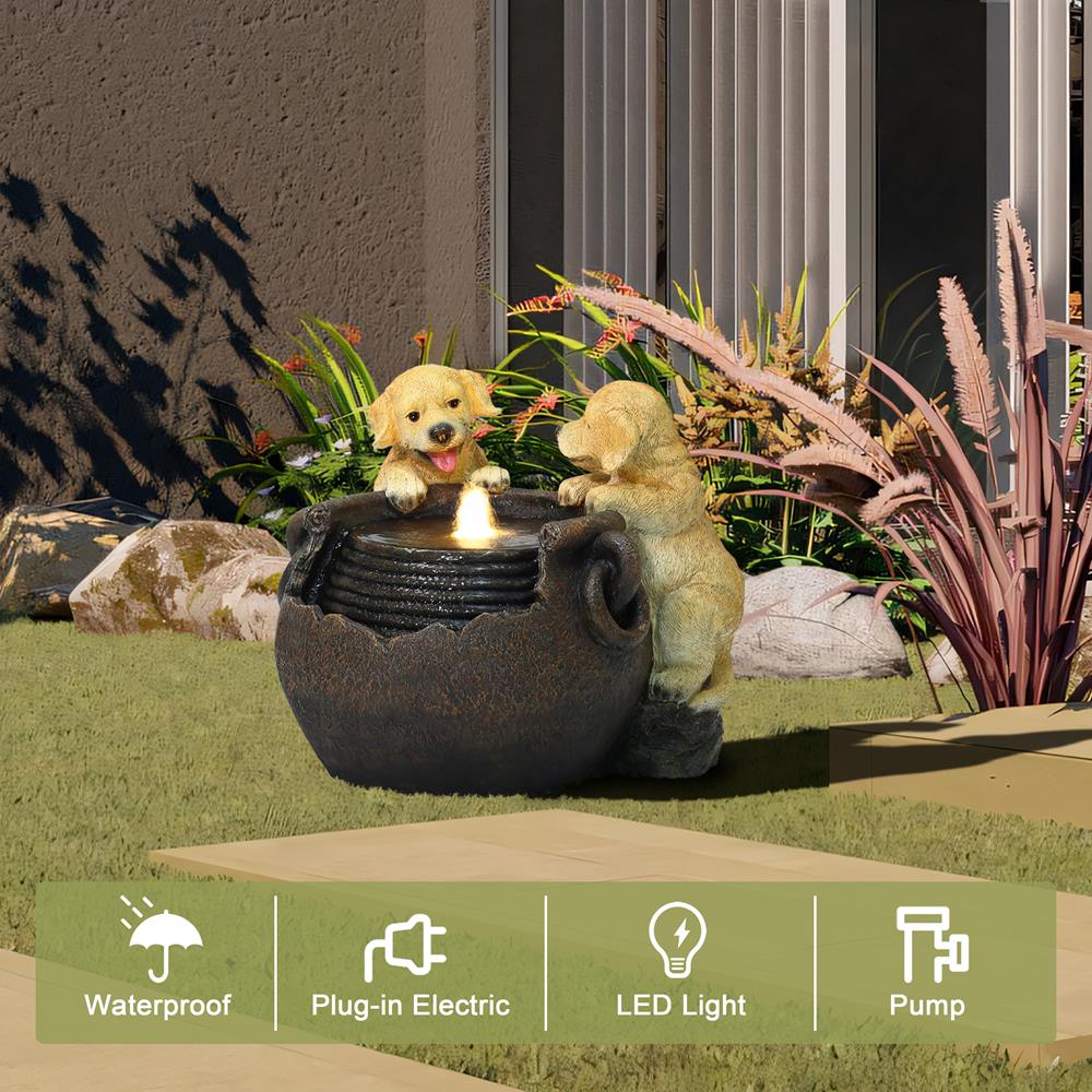 LuxenHome WHF1950 fountains - View #3