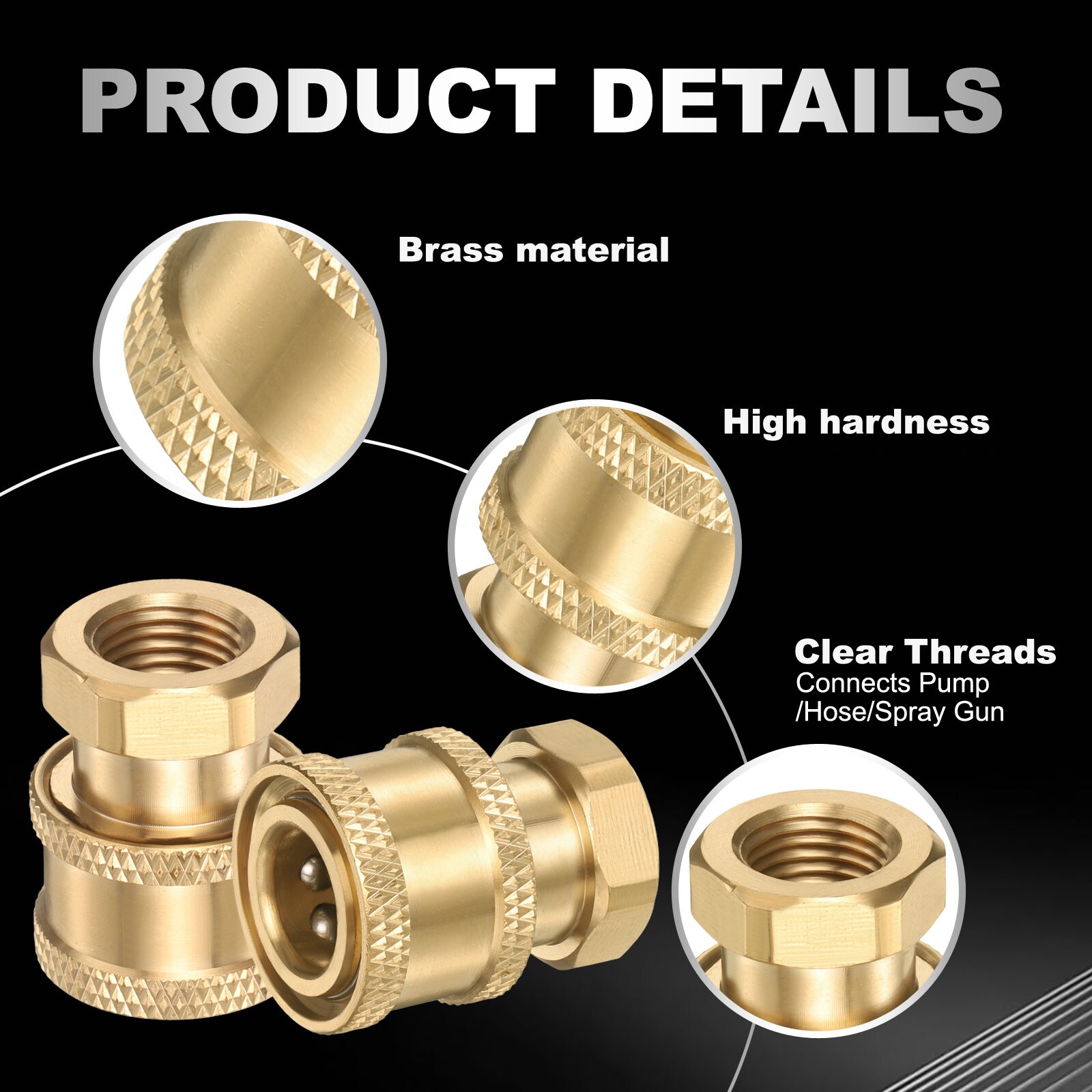 Unique Bargains S26042800UX2699 Pressure-Washer-Parts - View #3
