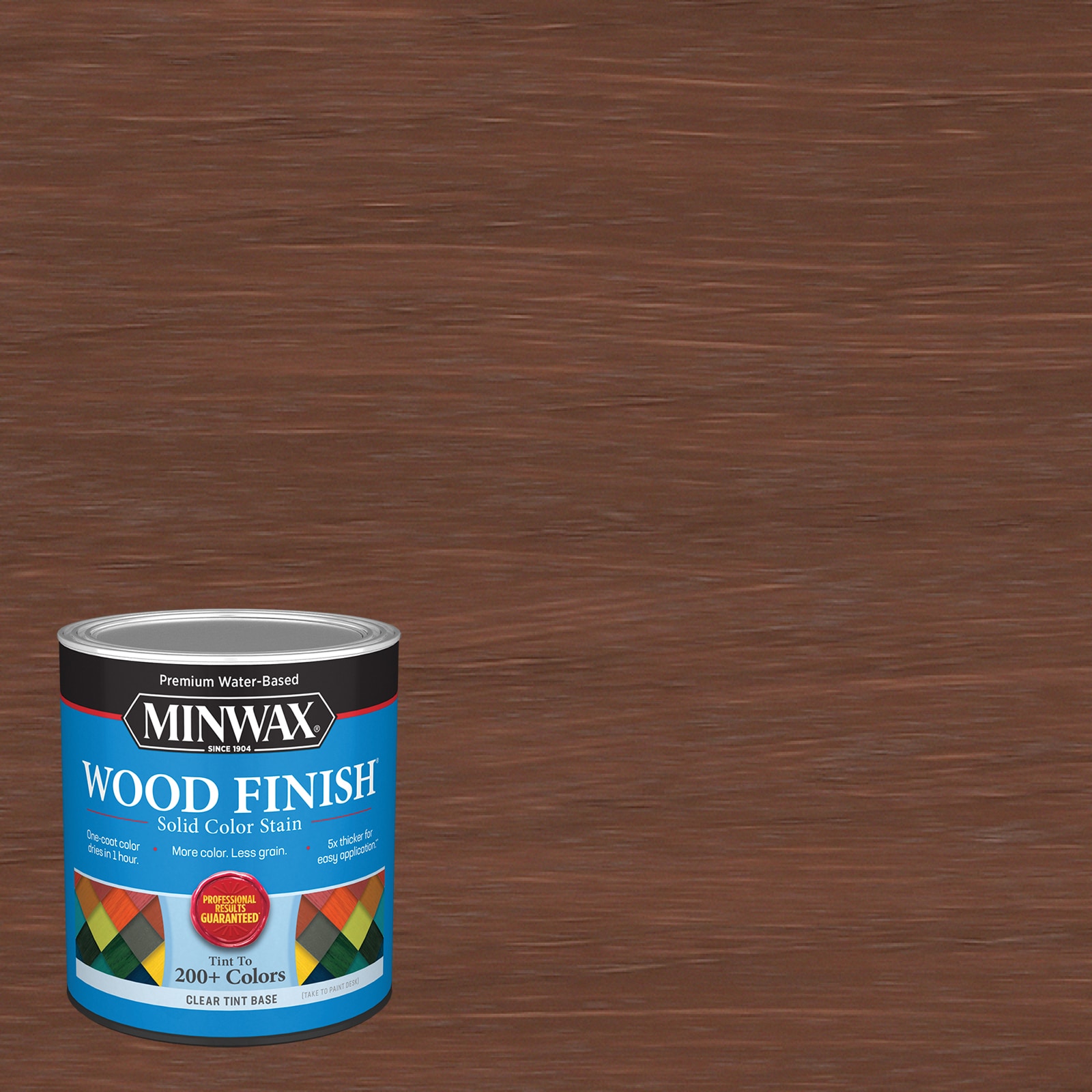 Minwax MW1174-1658613 Wood Finish Water-based Brazilian Rosewood MW1174 Solid Interior Stain ( 1-quart )