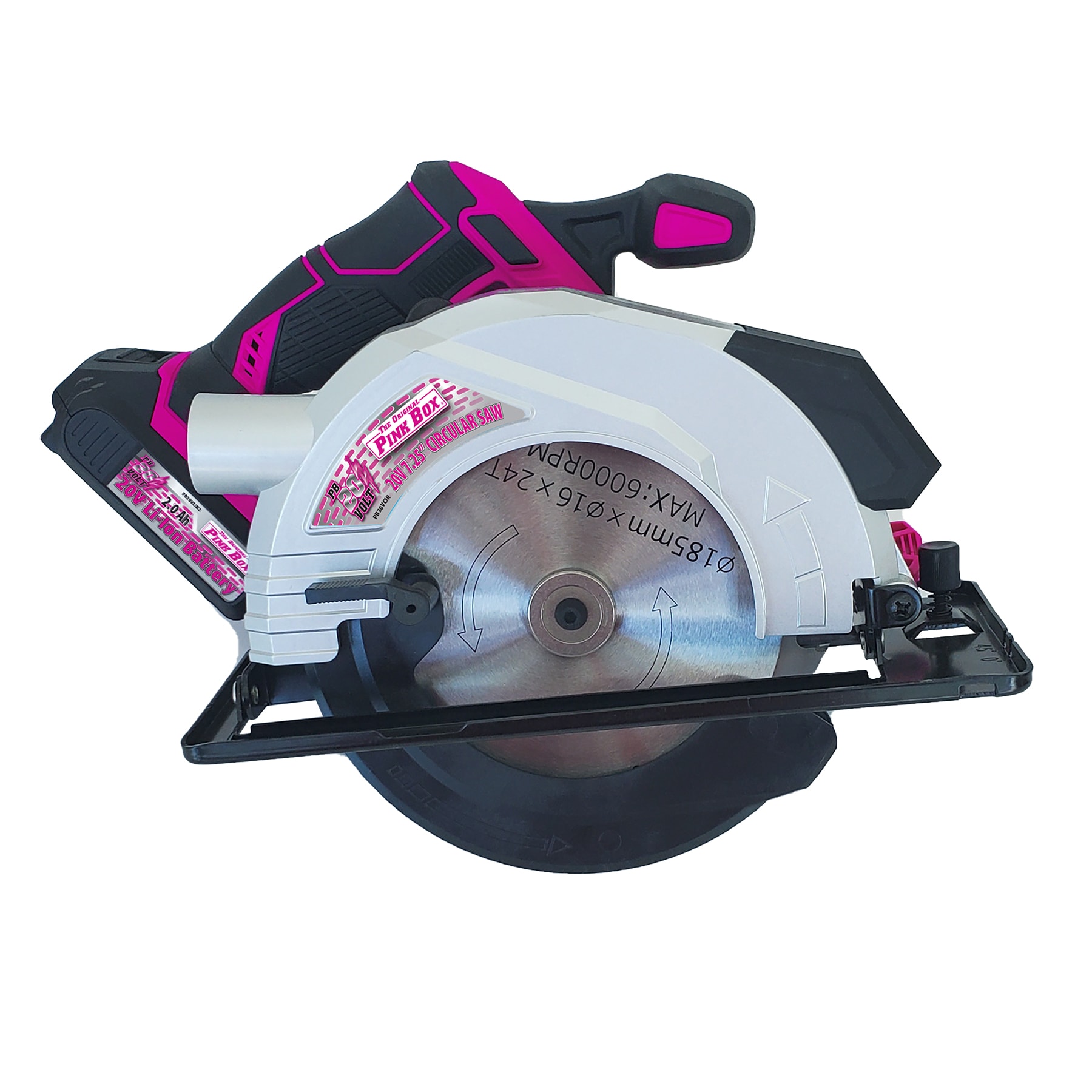 The Original Pink Box 25-ft Auto Lock Tape Measure with Metric and
