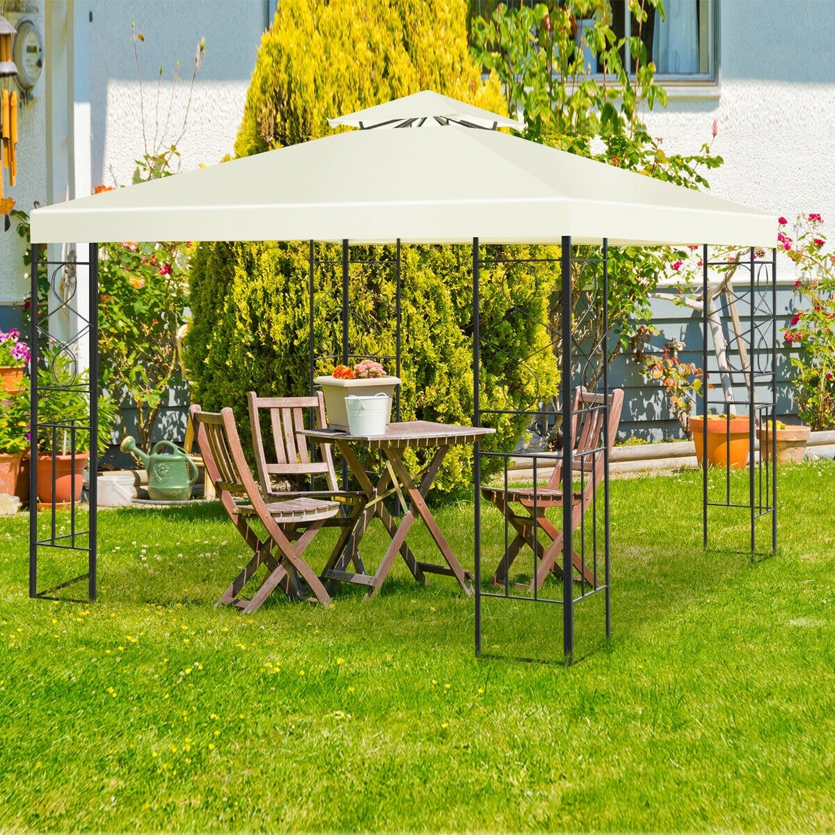 Forclover CTR-119311 Wood-Resin-Gazebos - View #2