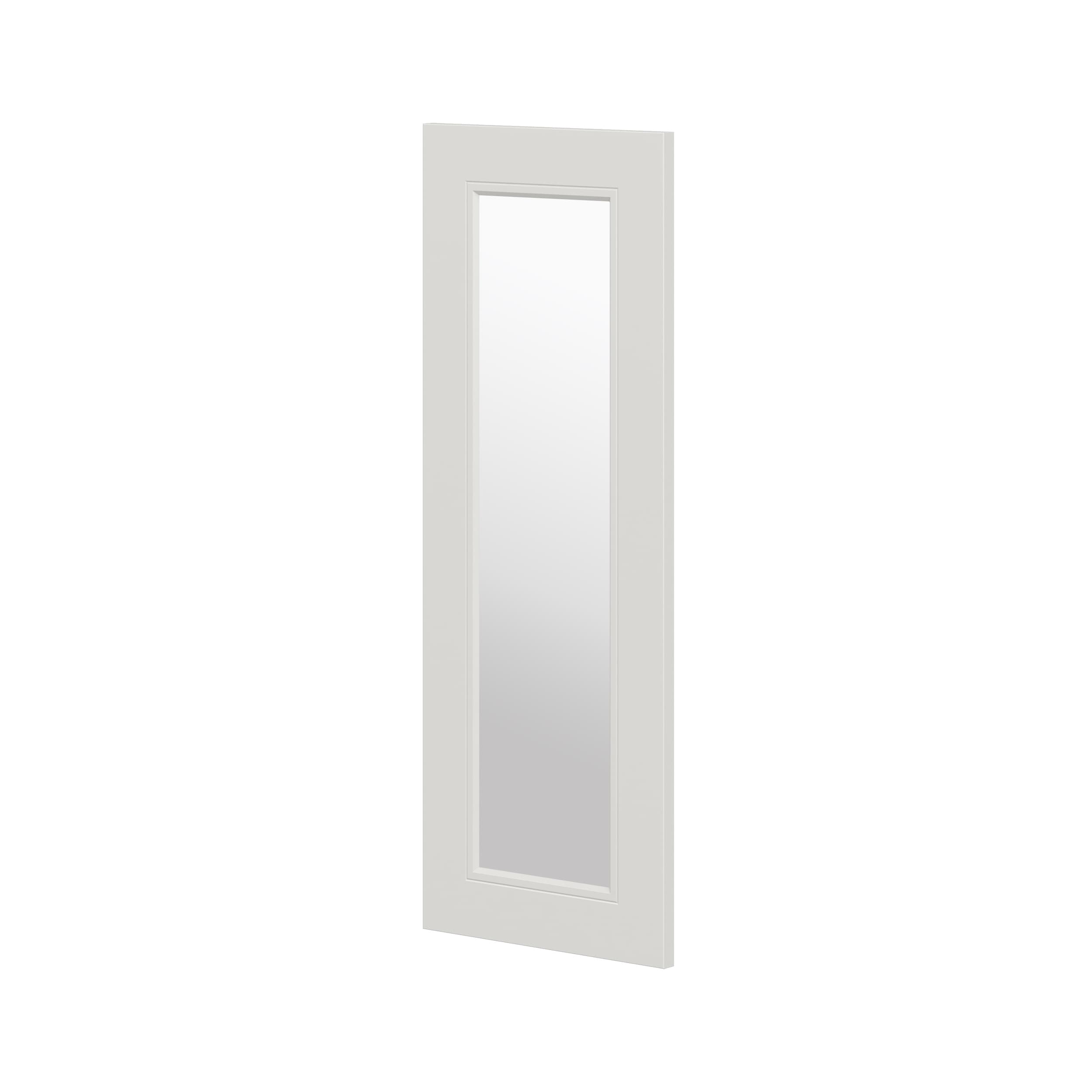 Hugo&Borg DSGDR1335-BE Belcourt 13-in W x 35-in H Painted Light Gray Shaker Wall cabinet door (Fits 15-in wall box )