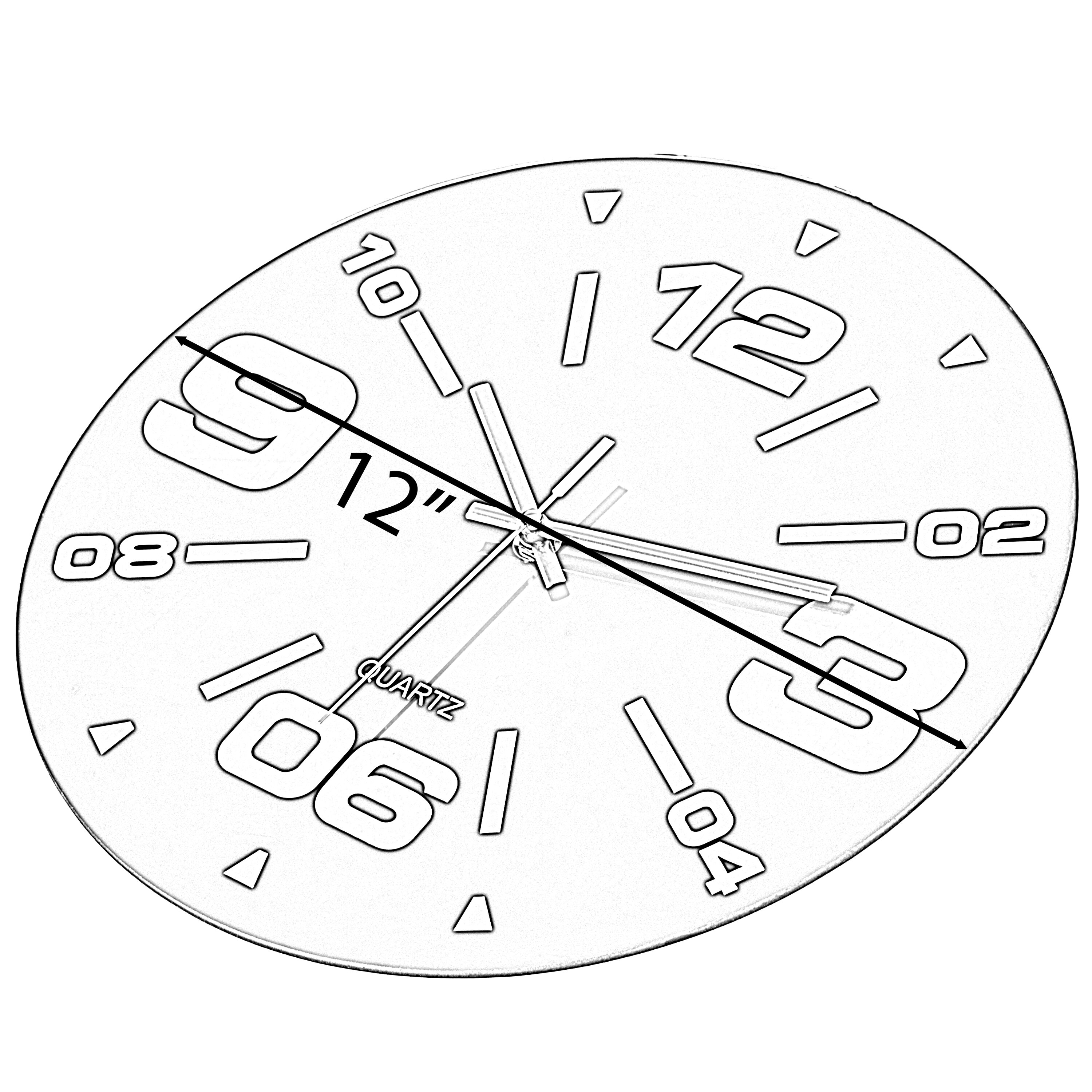 Clockswise QI004148 Indoor-Outdoor-Clocks - View #4