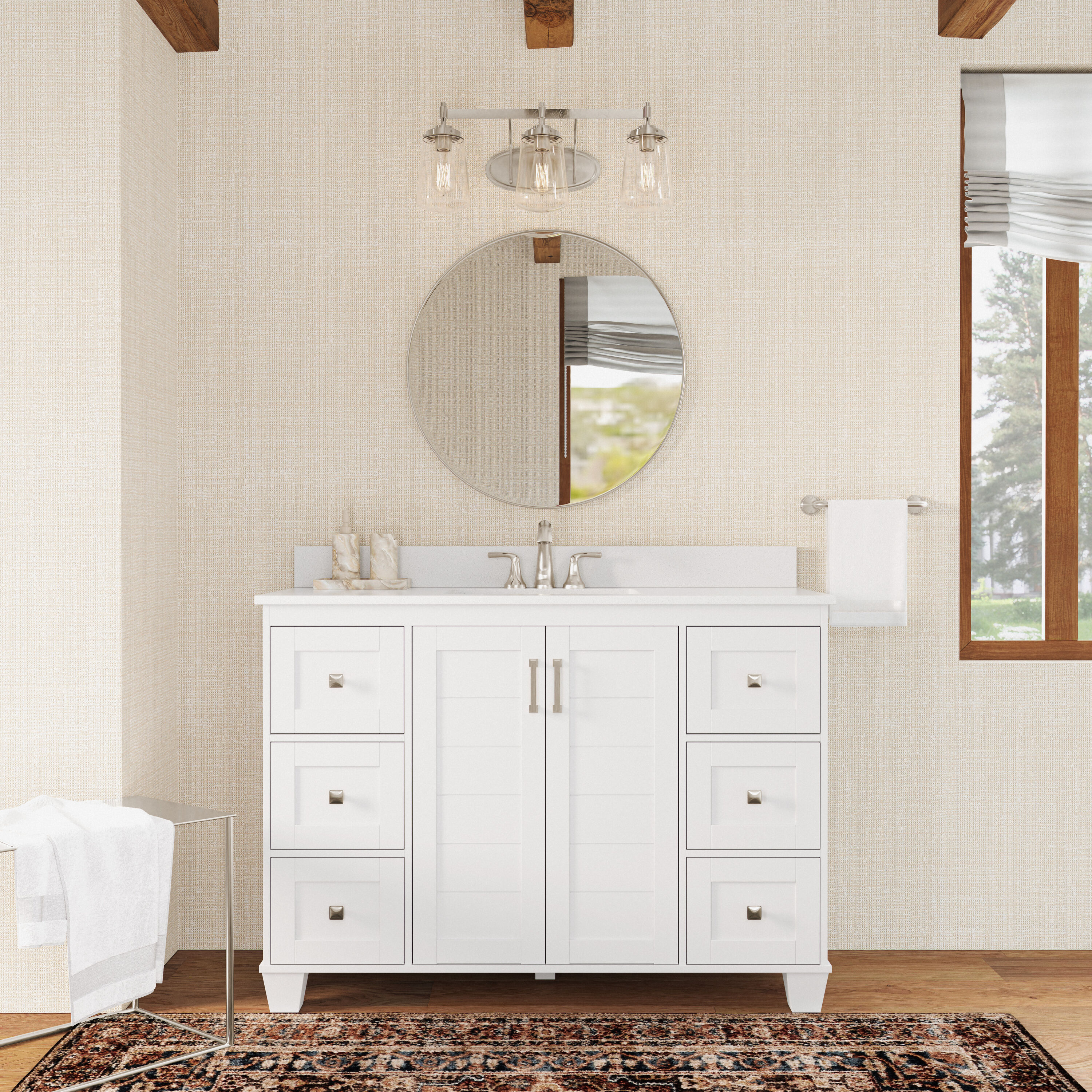 allen + roth LWS48GBV Bath-Vanity-Combo - View #8
