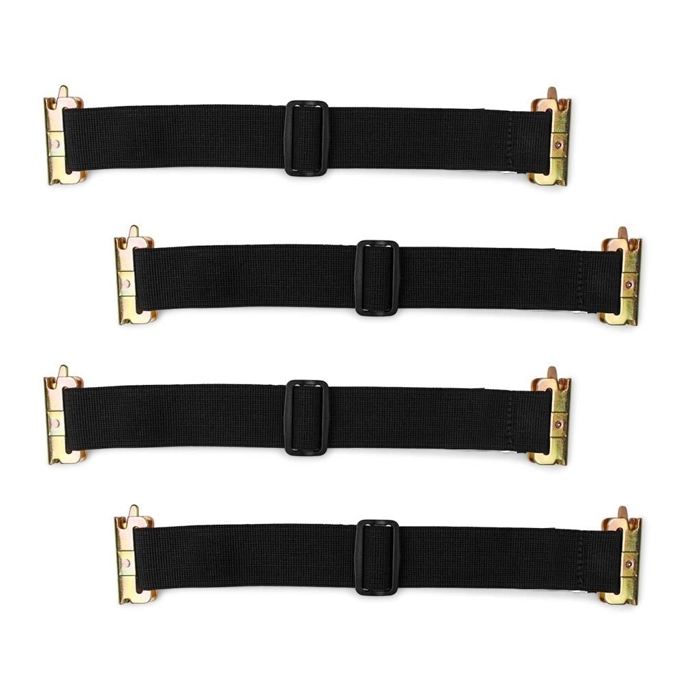 DC Cargo 21222ETBS-4 E-Track Vinyl E-track 4 -Pieces