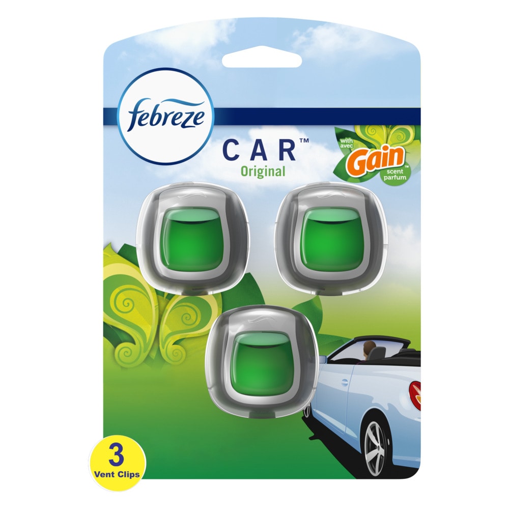 Febreze Car Air Freshener Vent Clips, Mixed Scent (5 ct.)