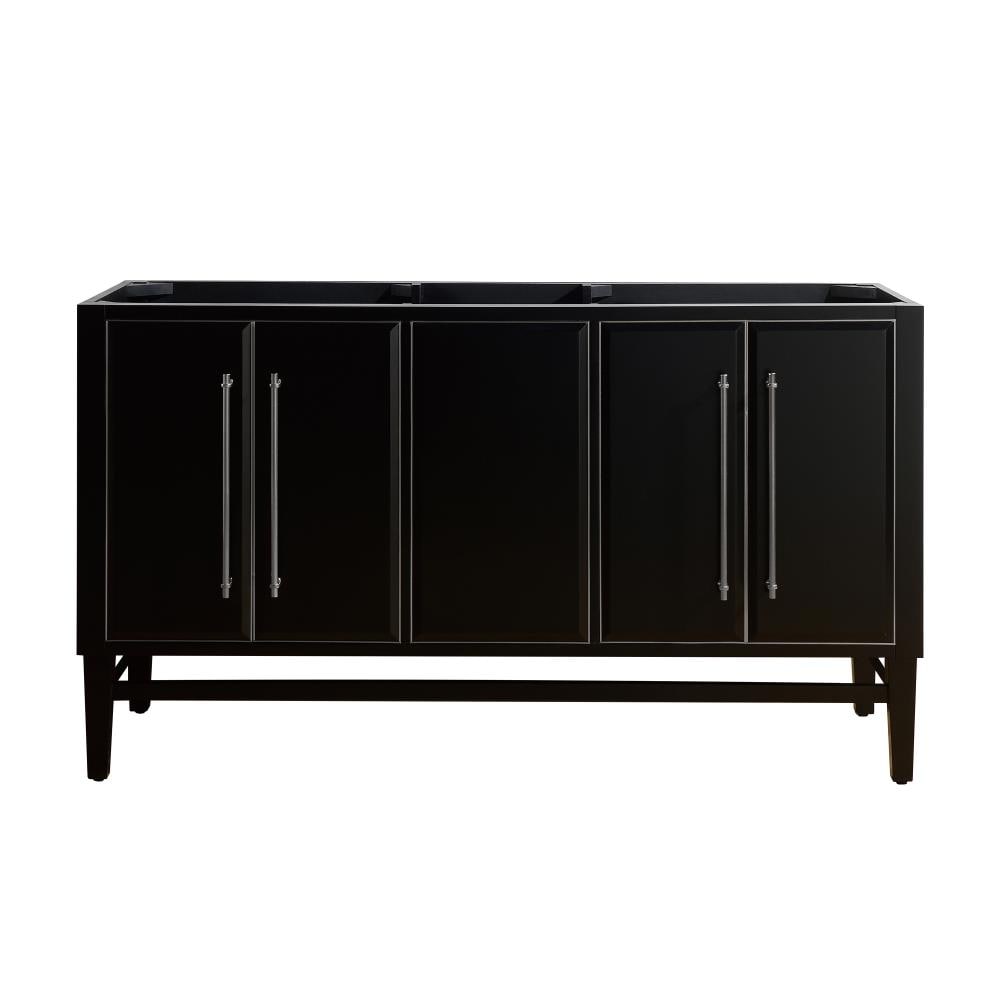 Avanity Mason 60-in Black Bathroom Vanity Cabinet in the Bathroom ...