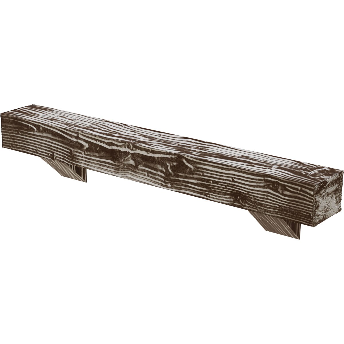 Ekena Millwork MANUSD04X06X60BKVM Mantel-Shelves - View #3