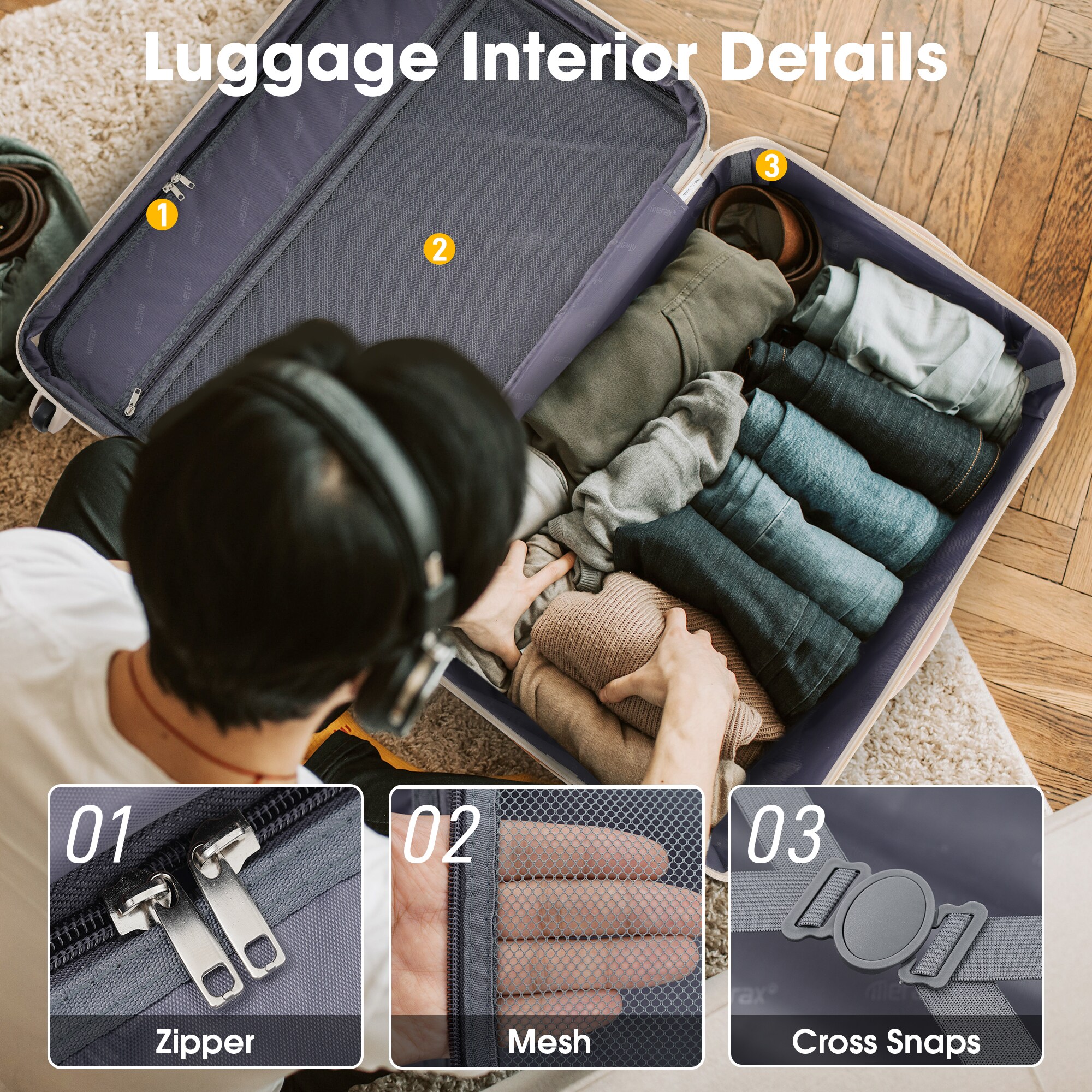 Flynama L-191030AAQ Luggage-And-Luggage-Sets - View #9