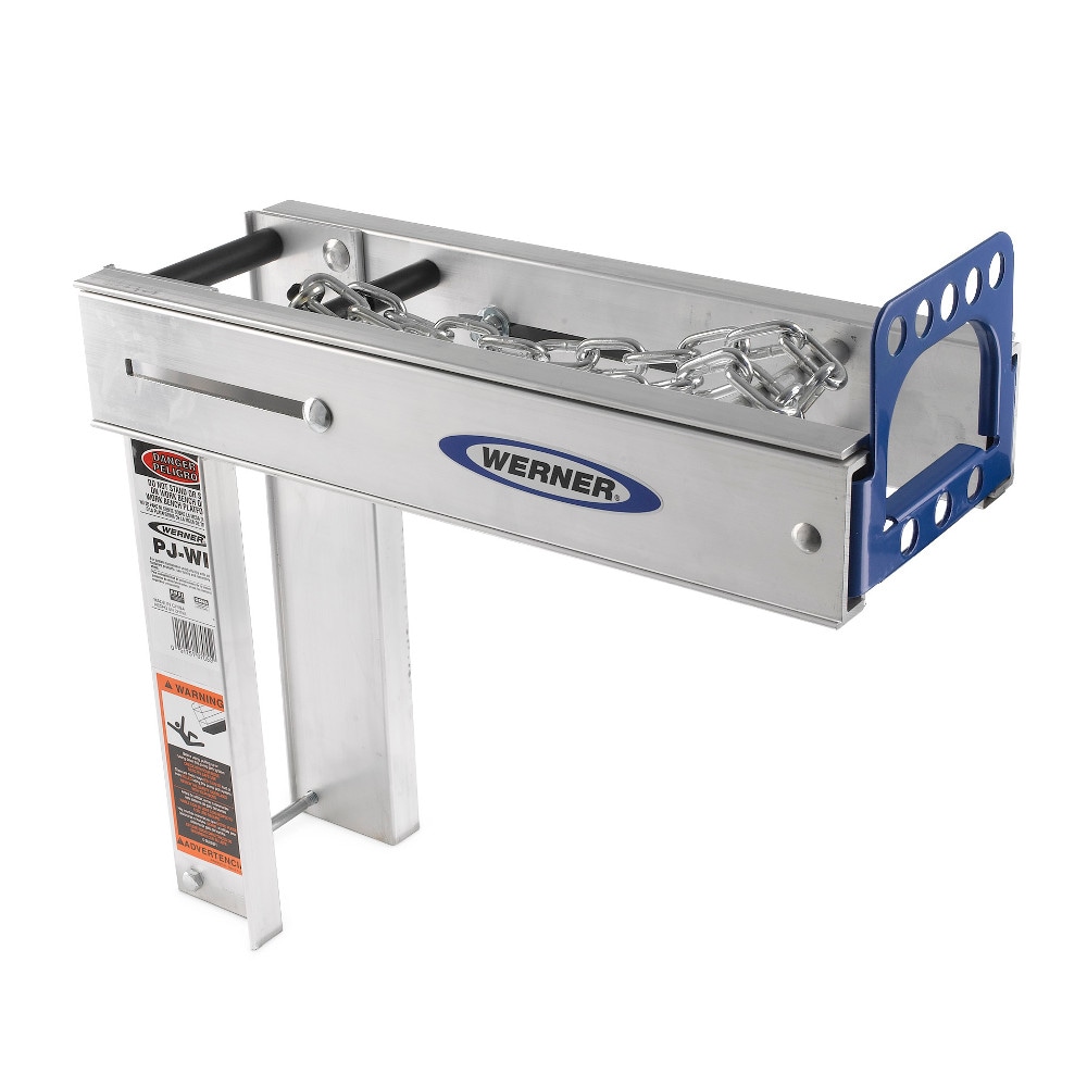 Werner Aluminum 8-in Work Bench For Scaffolding in the Ladder ...