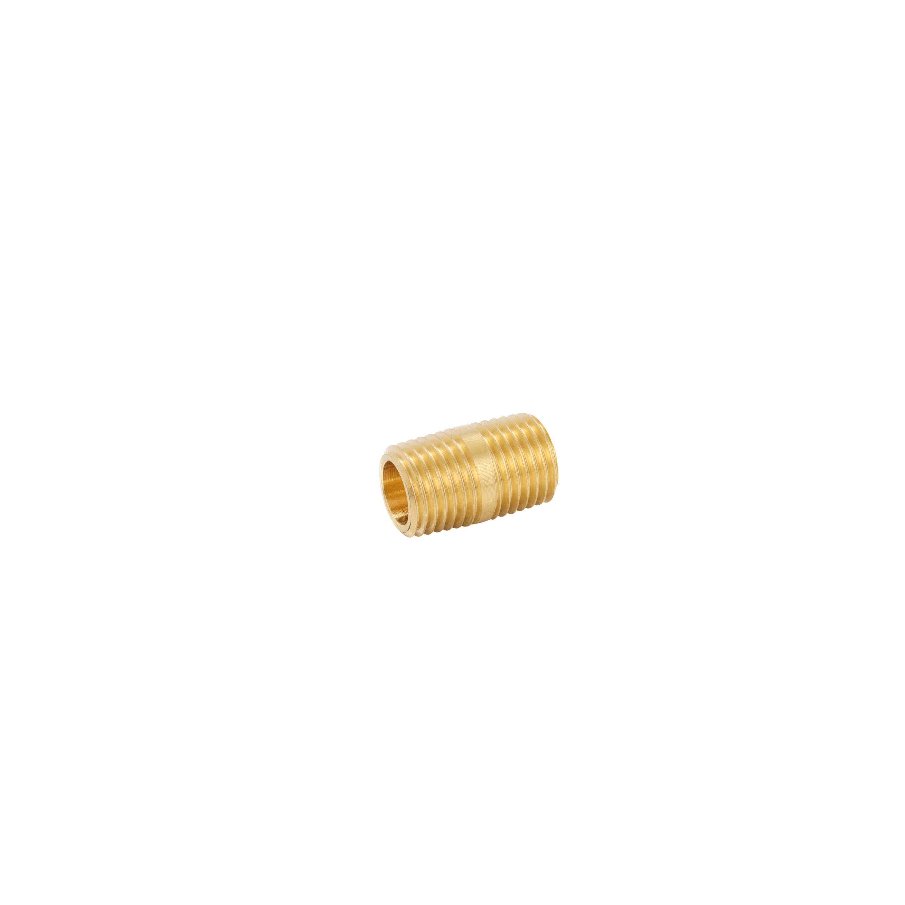 Proline Series BN-740NLB 1/4-in x Close Brass Nipple