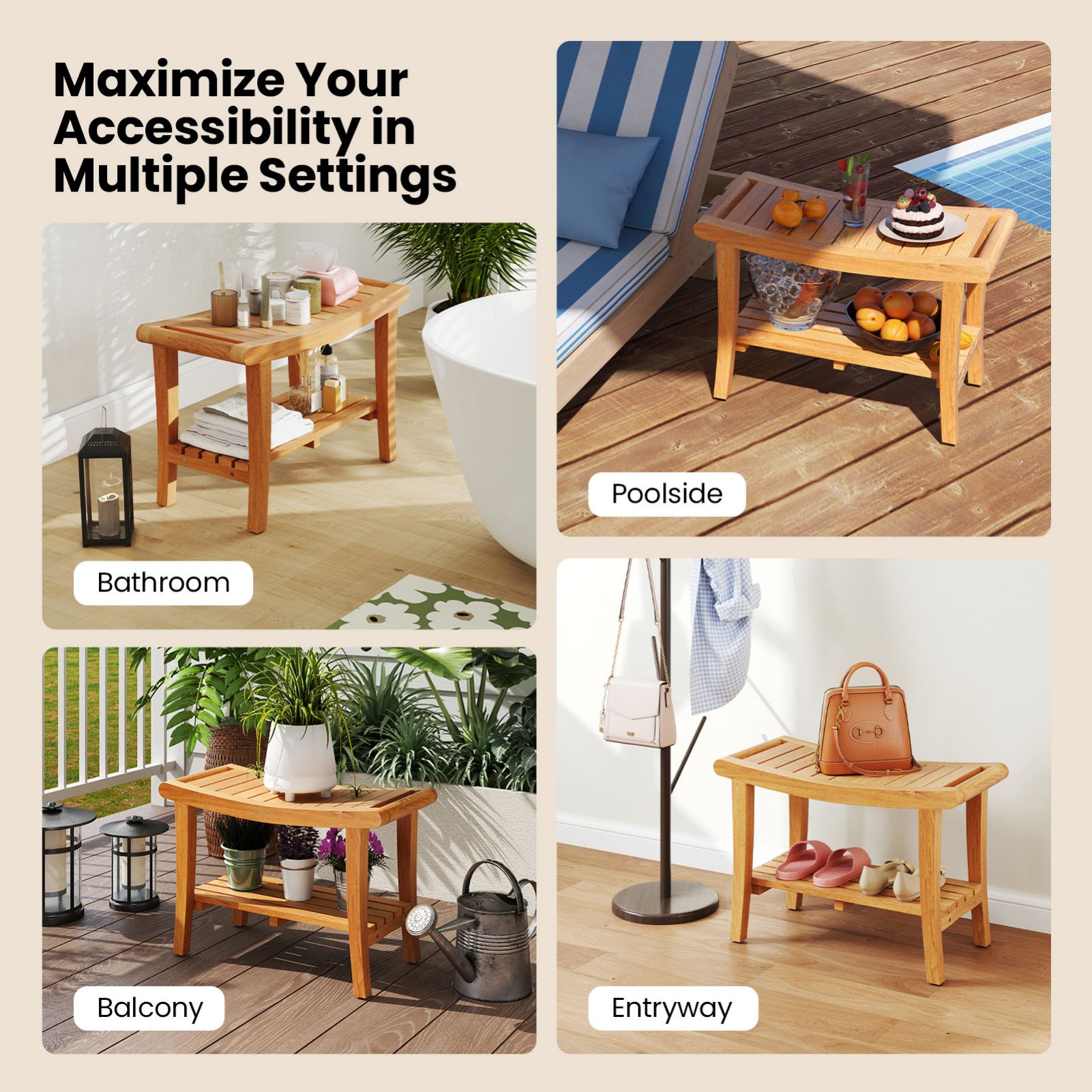 LIVIZA HJY-12440 Bath-Safety-Seats-Benches - View #5