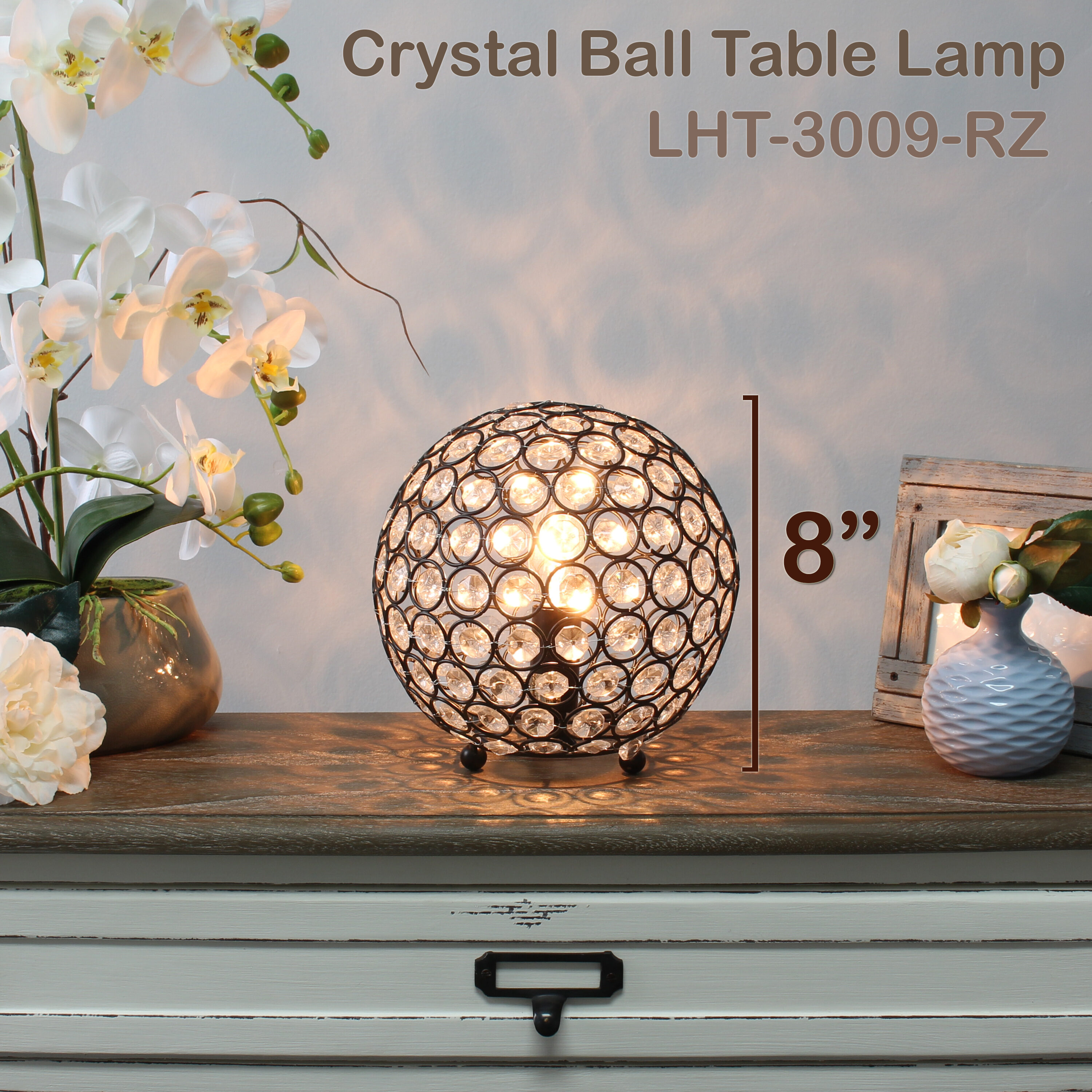 Lalia Home LHT-3009-RZ Table-Lamps - View #7