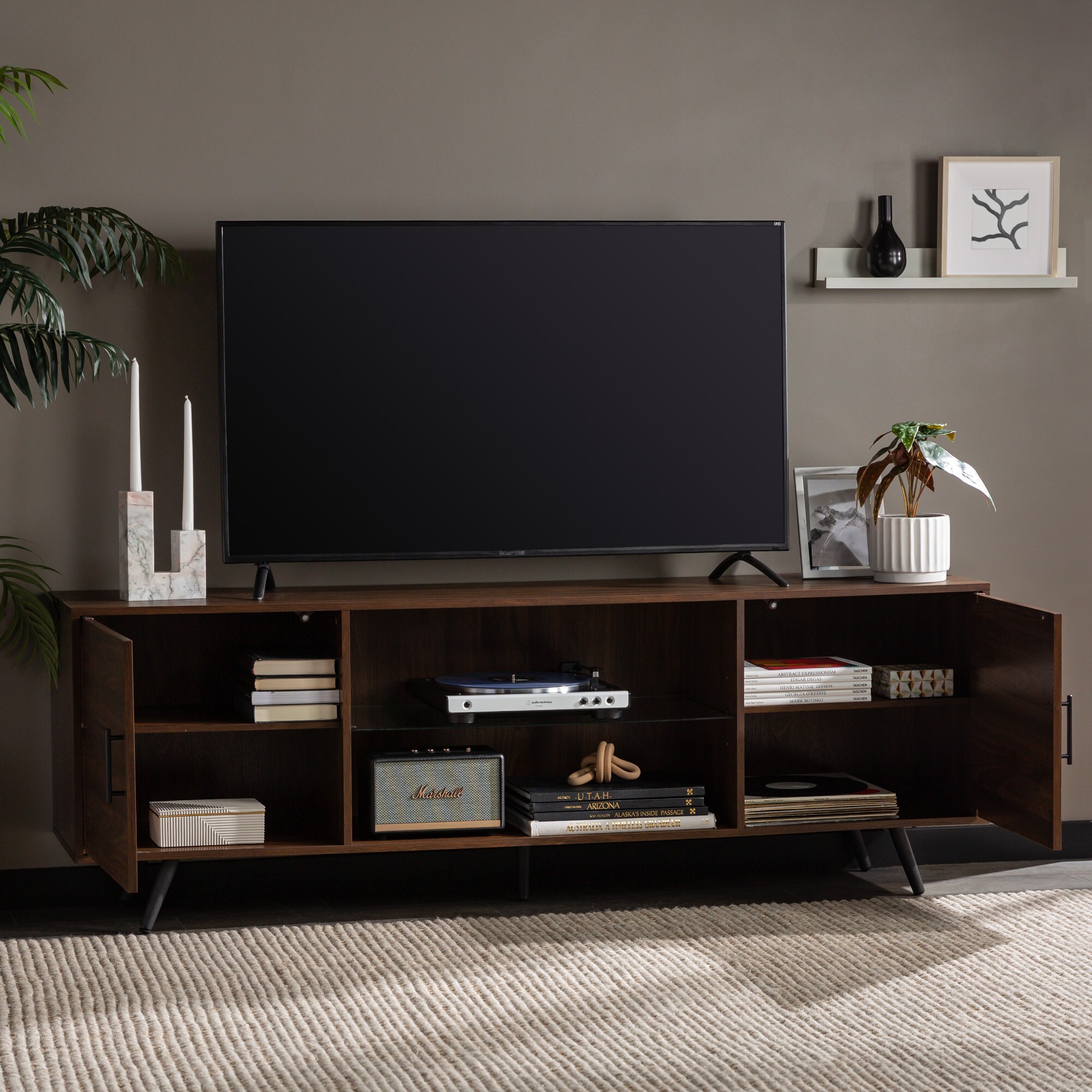 Walker Edison LW70NORDW Tv-Stands - View #5
