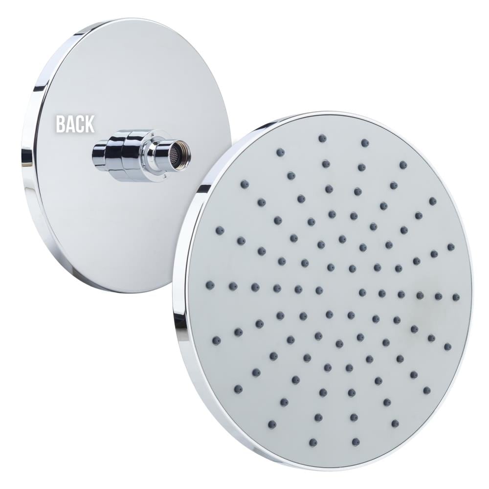 Miseno MNOSH425CP 1.0 -Spray Polished Chrome 8.0-in Round Fixed Rain Shower Head 2 GPM