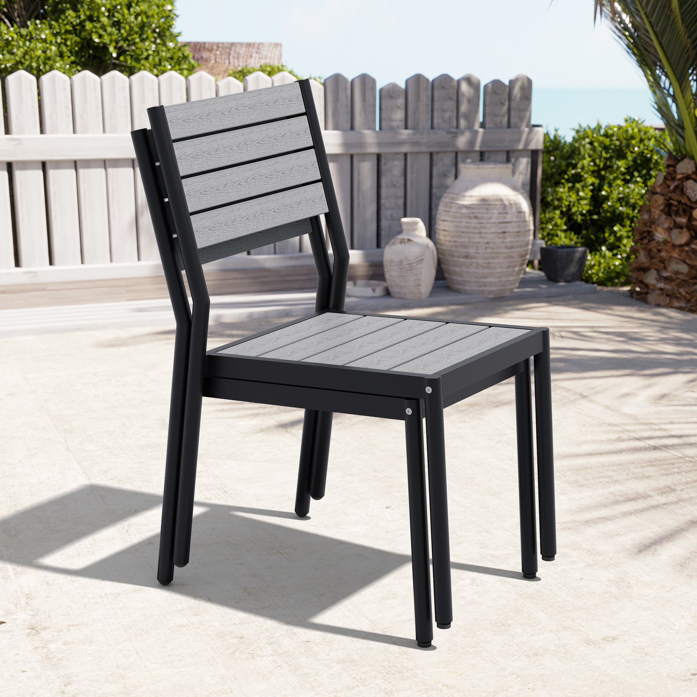 Crestlive Products CL-DC037DGY-2 Patio-Chairs - View #2