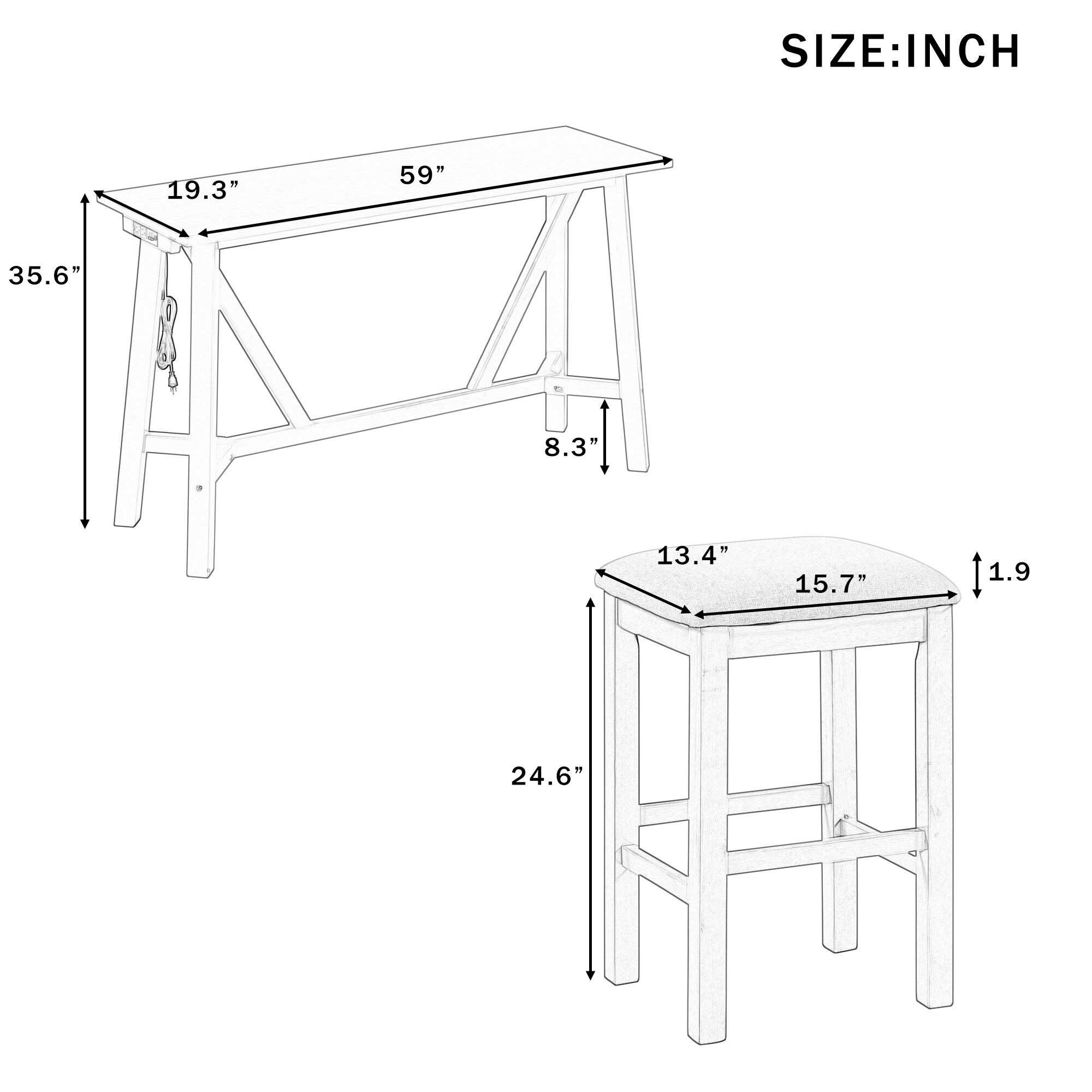 ModernLuxe L-WF298919AAE Dining-Sets - View #8