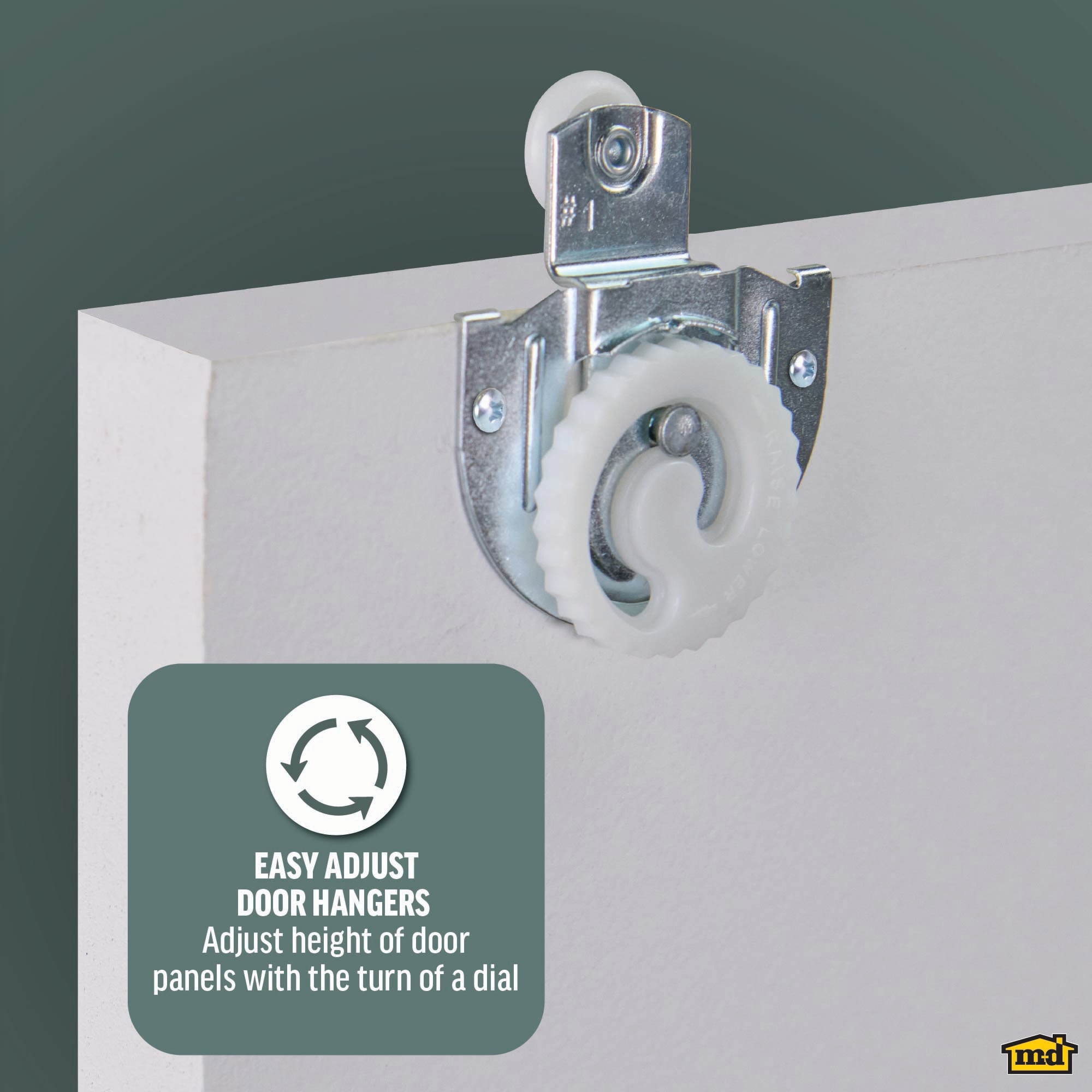 M-D 45404 Sliding-Closet-Door-Track-Track-Kits - View #5