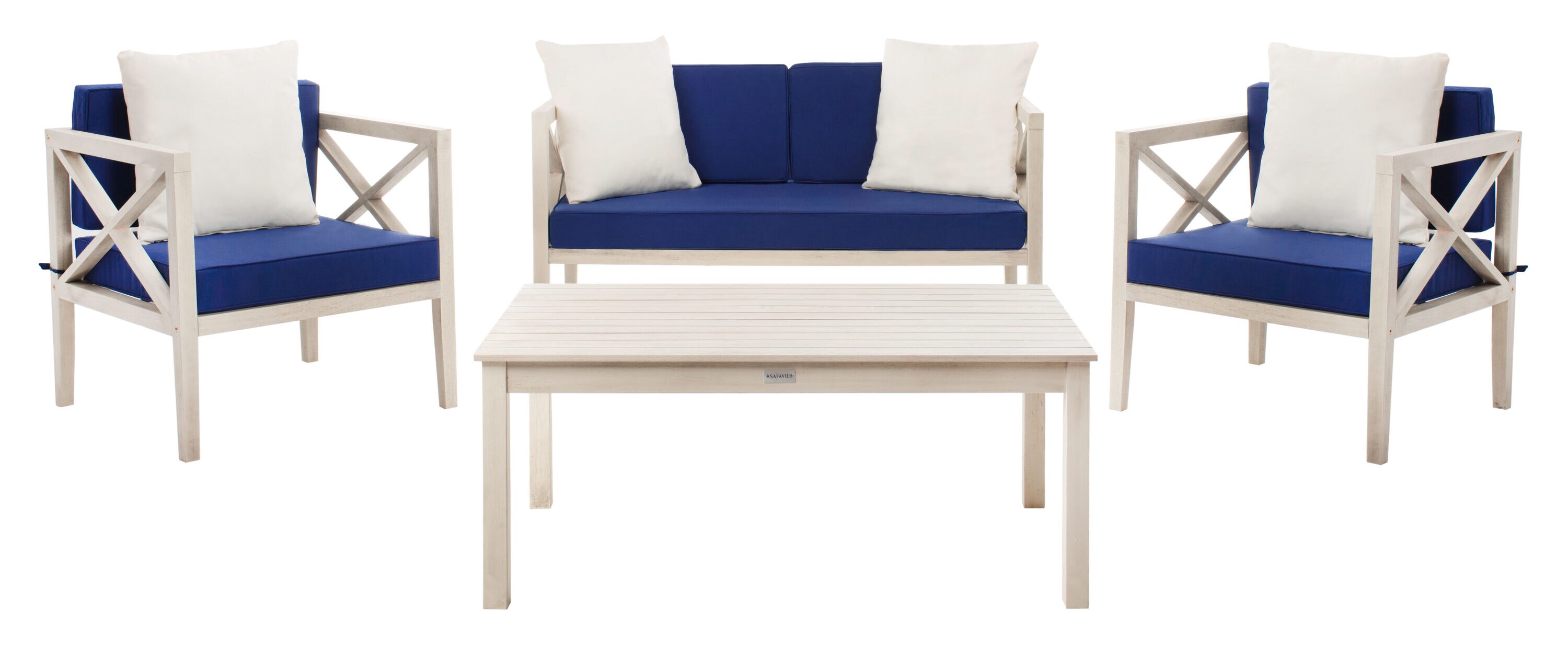 Safavieh PAT7031D Patio-Conversation-Sets - View #7